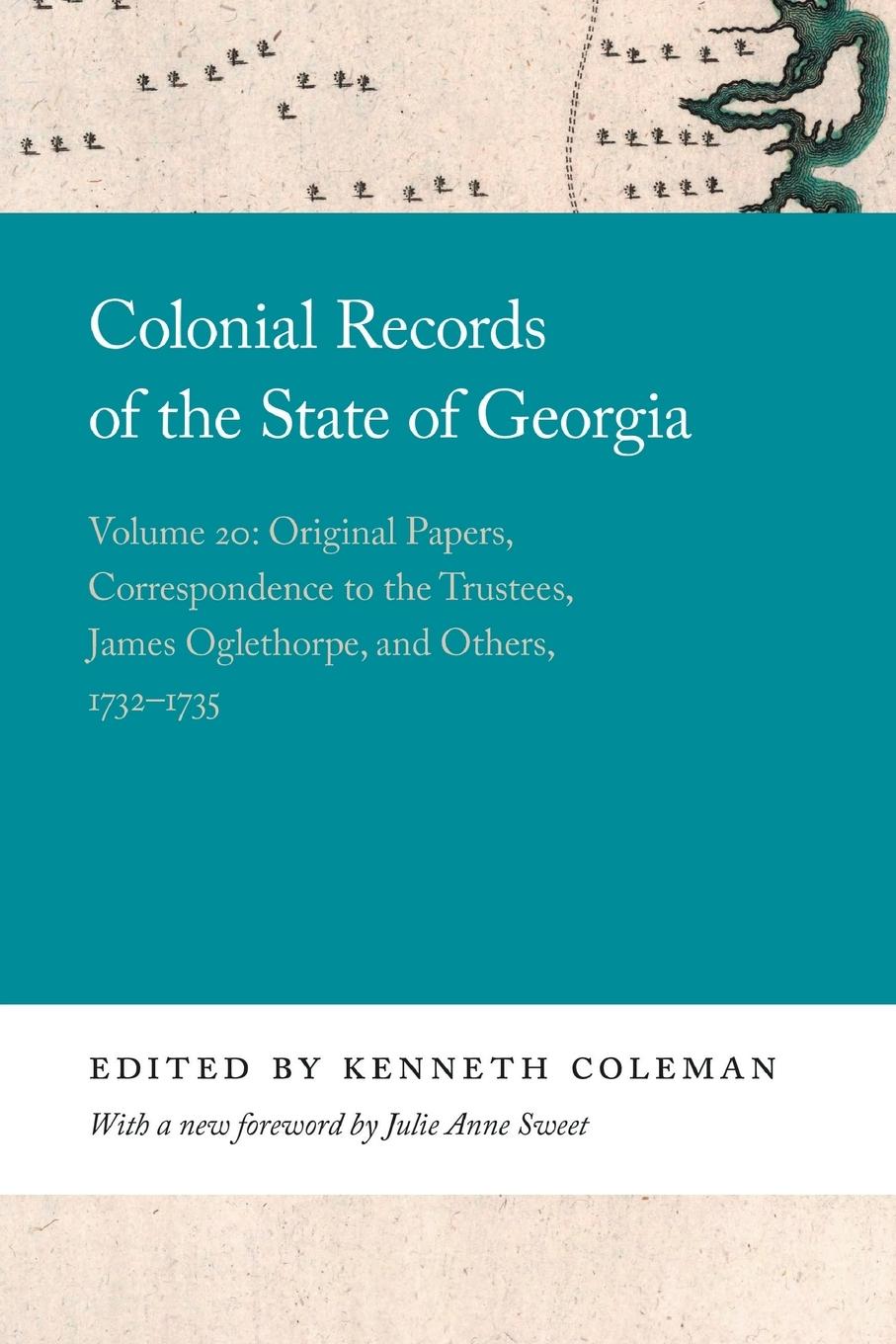 Vorderes Coverbild Colonial Records of the State of Georgia