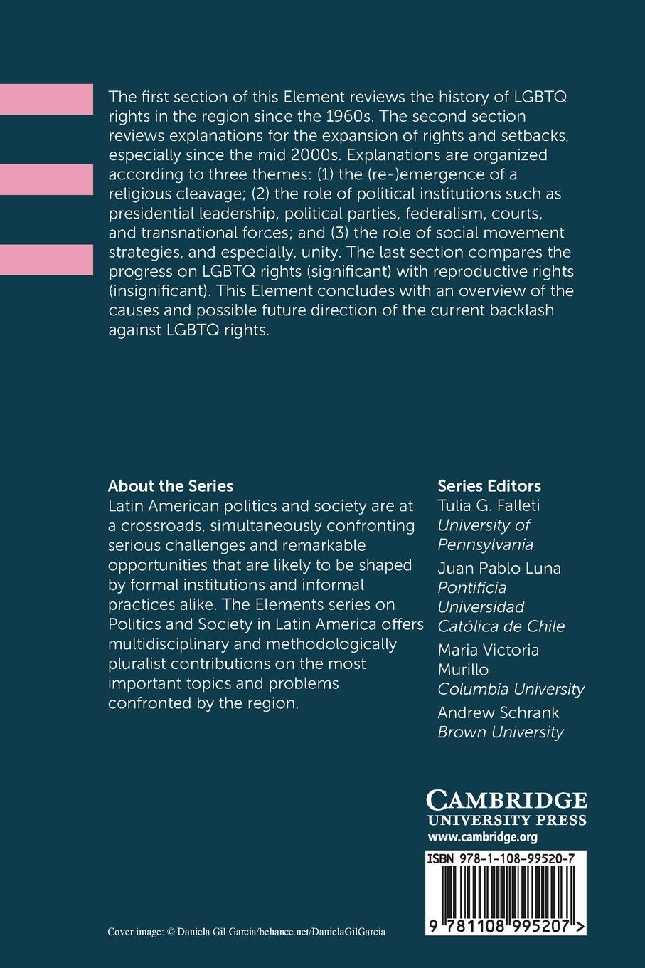 Rückseitencover The Politics of LGBTQ Rights Expansion in Latin America and the Caribbean