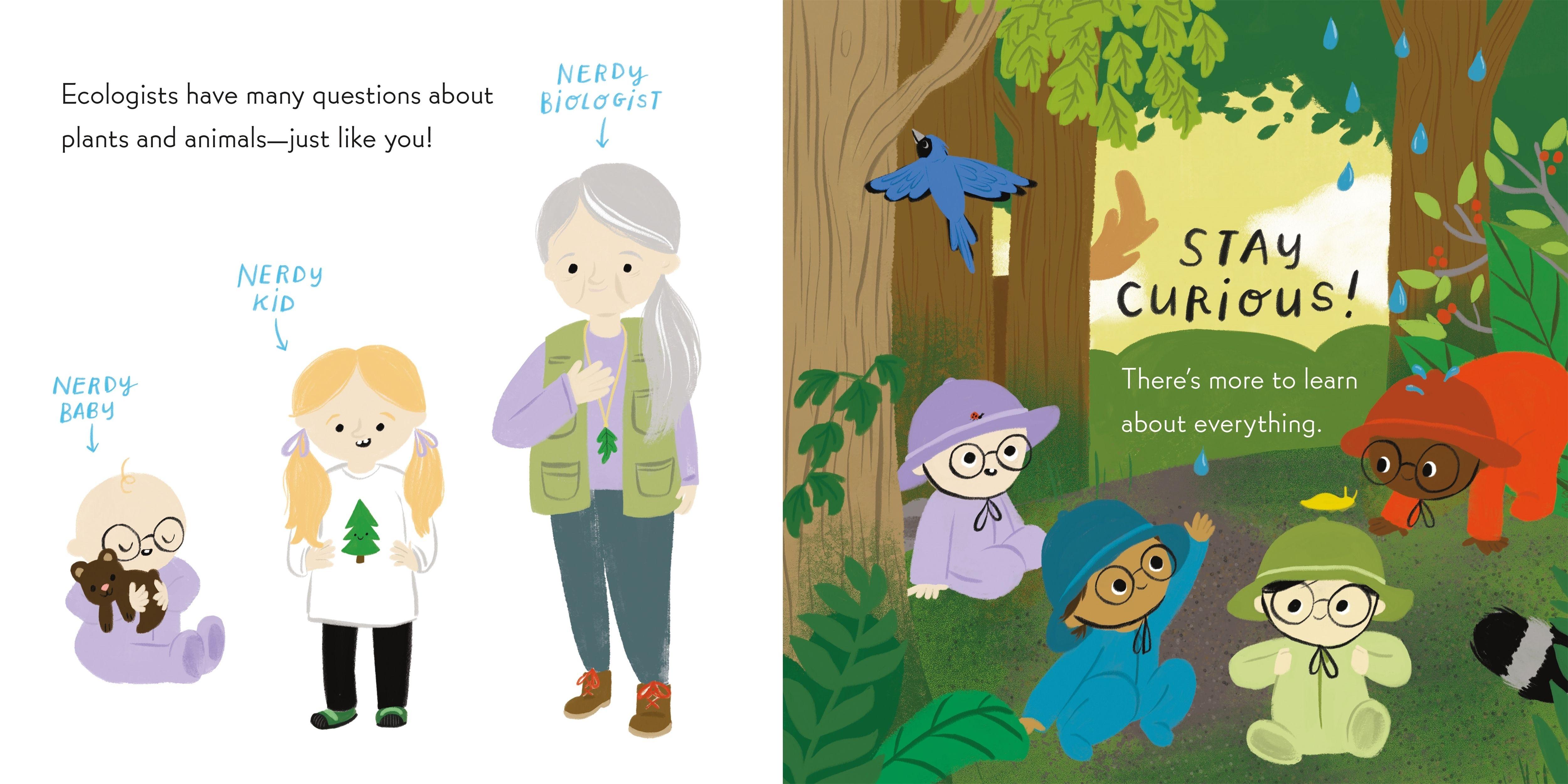 Beispielinhalt (Bild) Nerdy Babies: Rain Forests