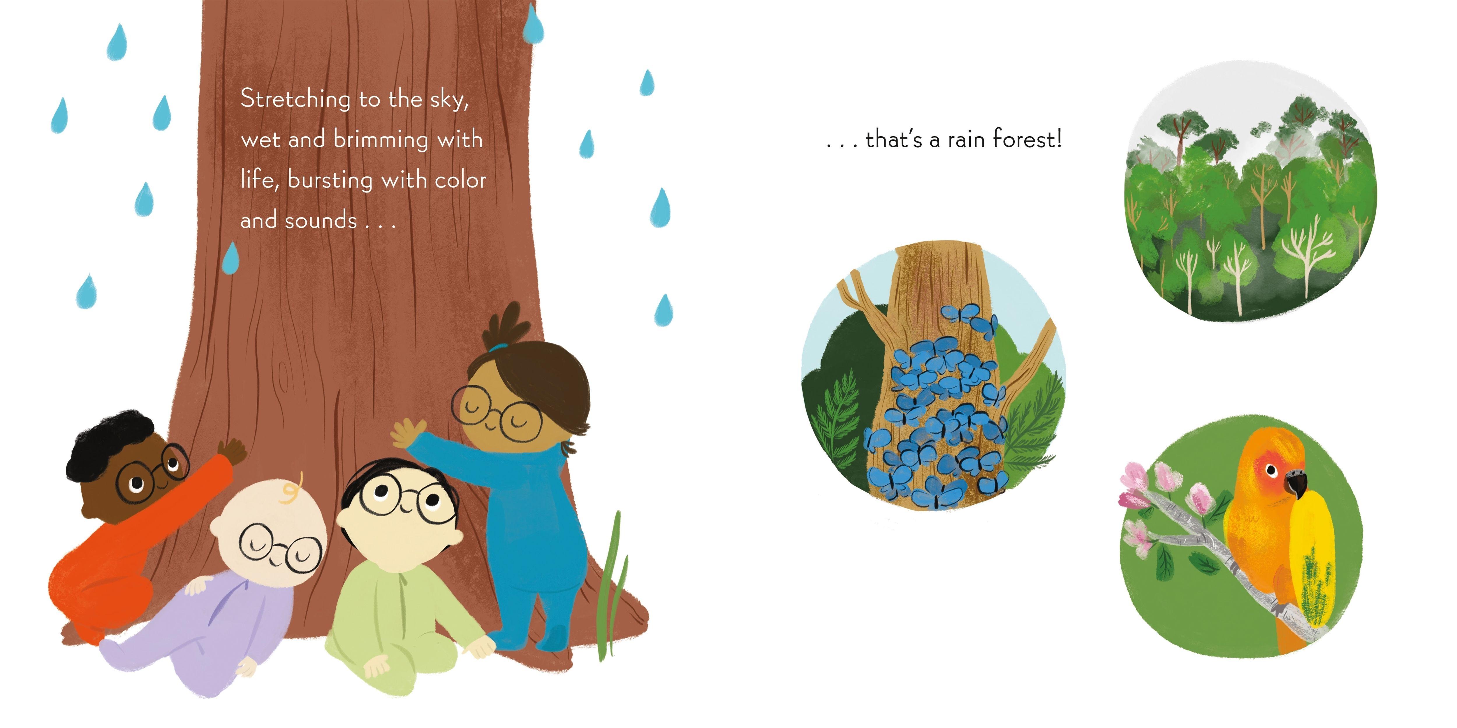 Beispielinhalt (Bild) Nerdy Babies: Rain Forests