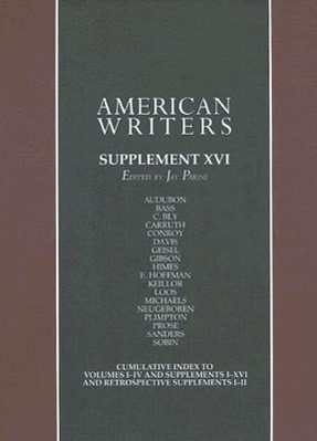 Vorderes Coverbild American Writers, Supplement XVI
