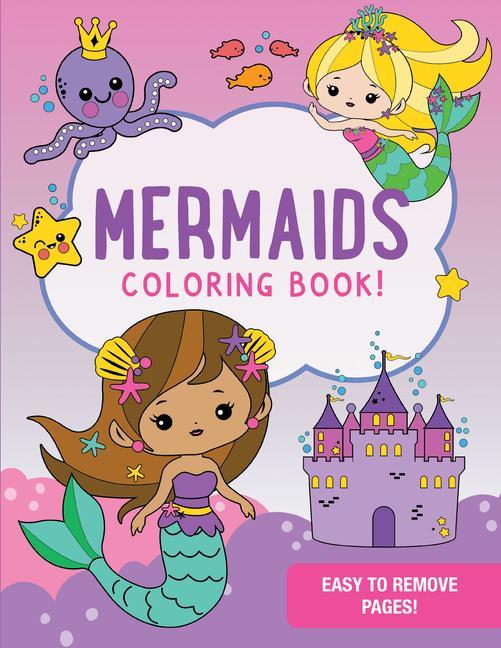 Vorderes Coverbild Mermaids Coloring Book