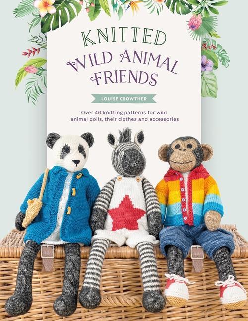 Vorderes Coverbild Knitted Wild Animal Friends