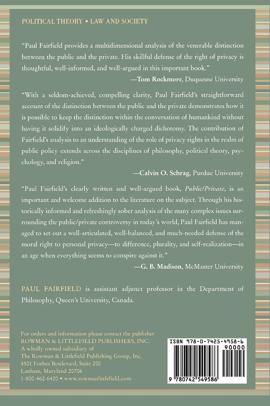 Rückseitencover Public/Private