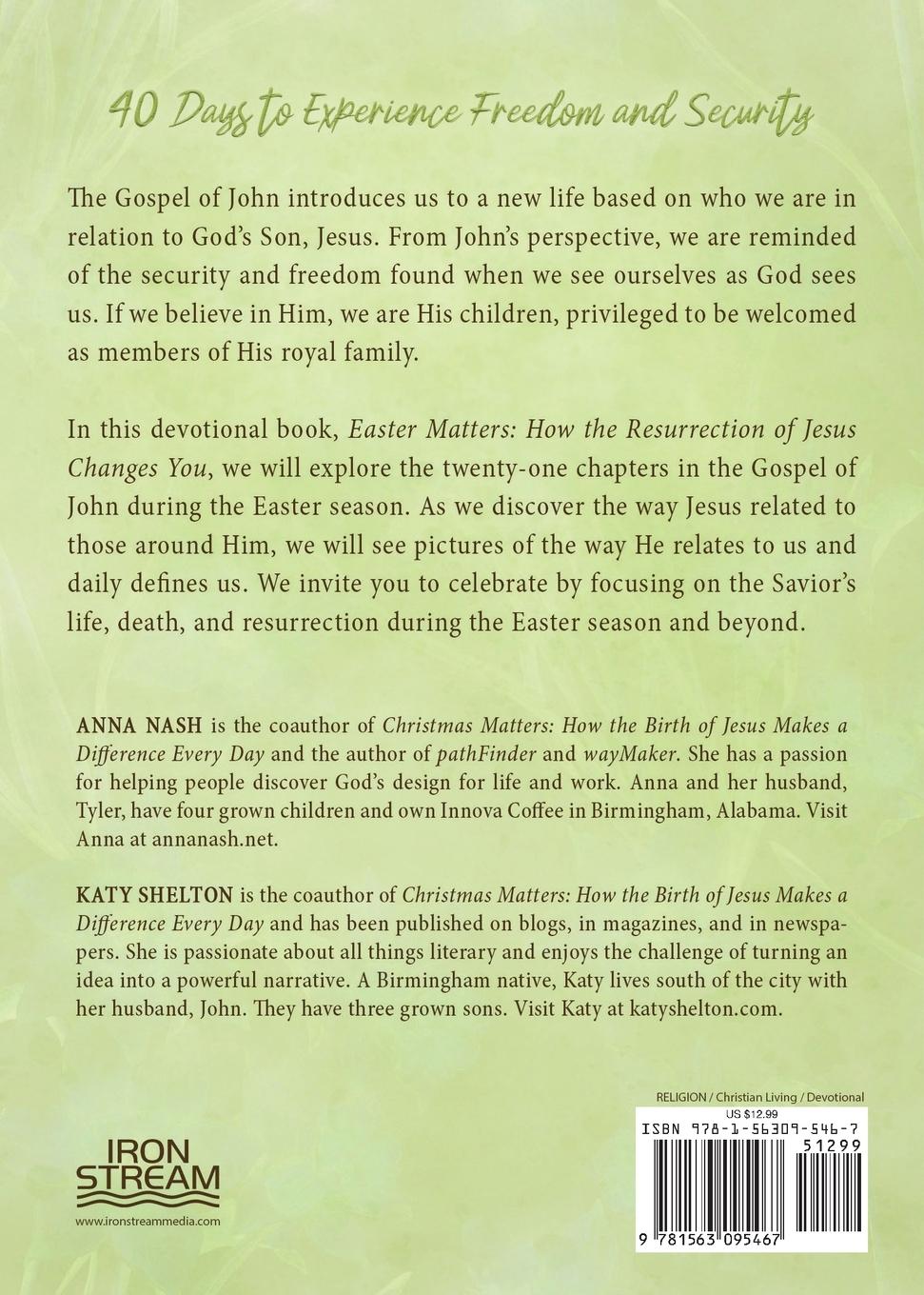 Rückseitencover Easter Matters