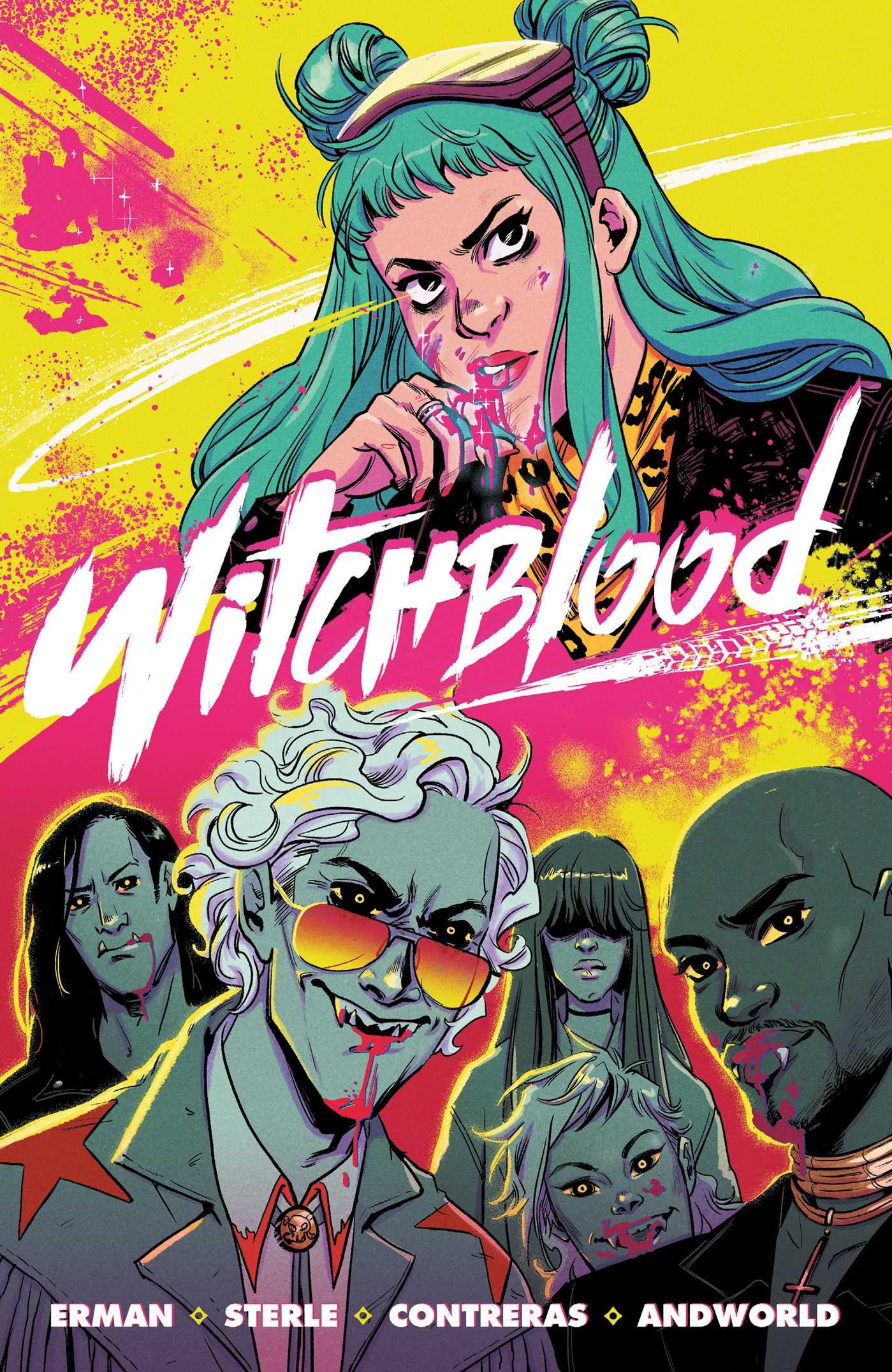 Vorderes Coverbild Witchblood