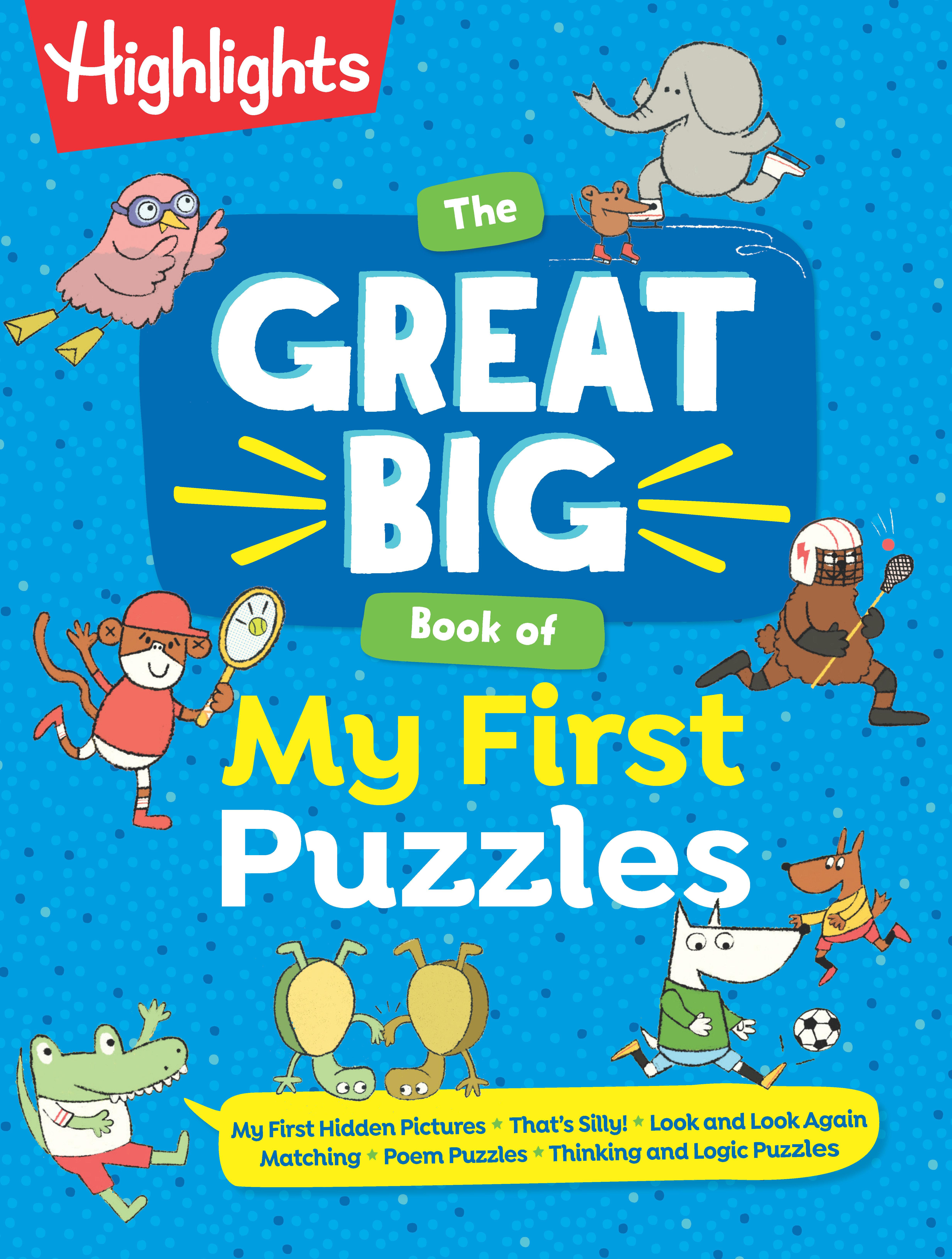 Vorderes Coverbild The Great Big Book of My First Puzzles