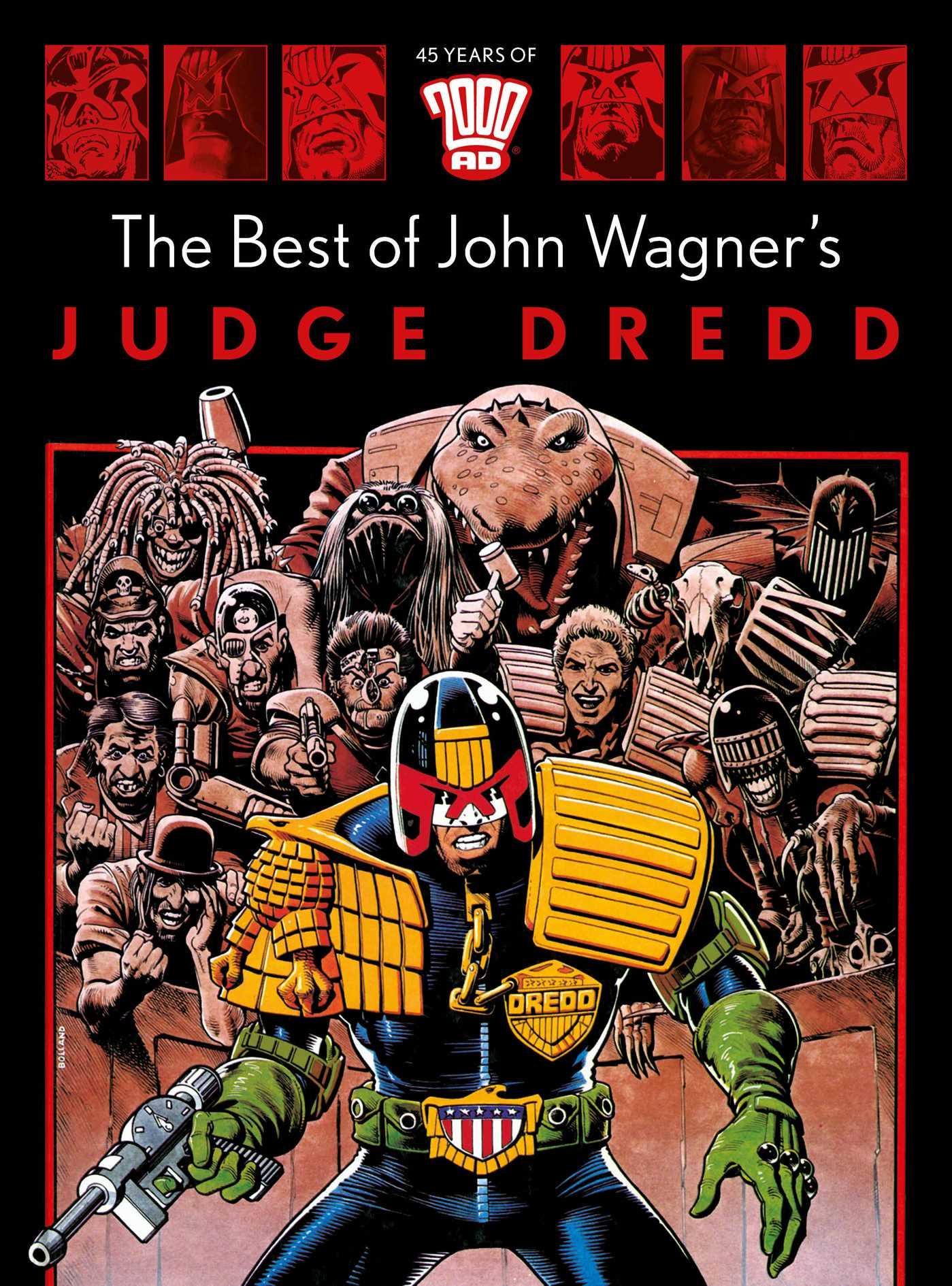 Vorderes Coverbild The Best of John Wagner's Judge Dredd