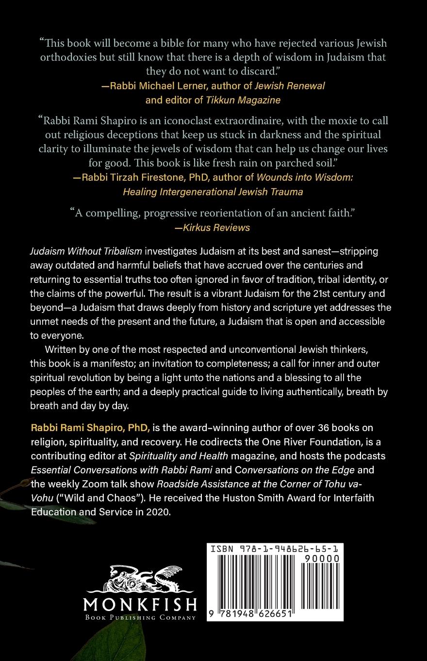 Rückseitencover Judaism Without Tribalism