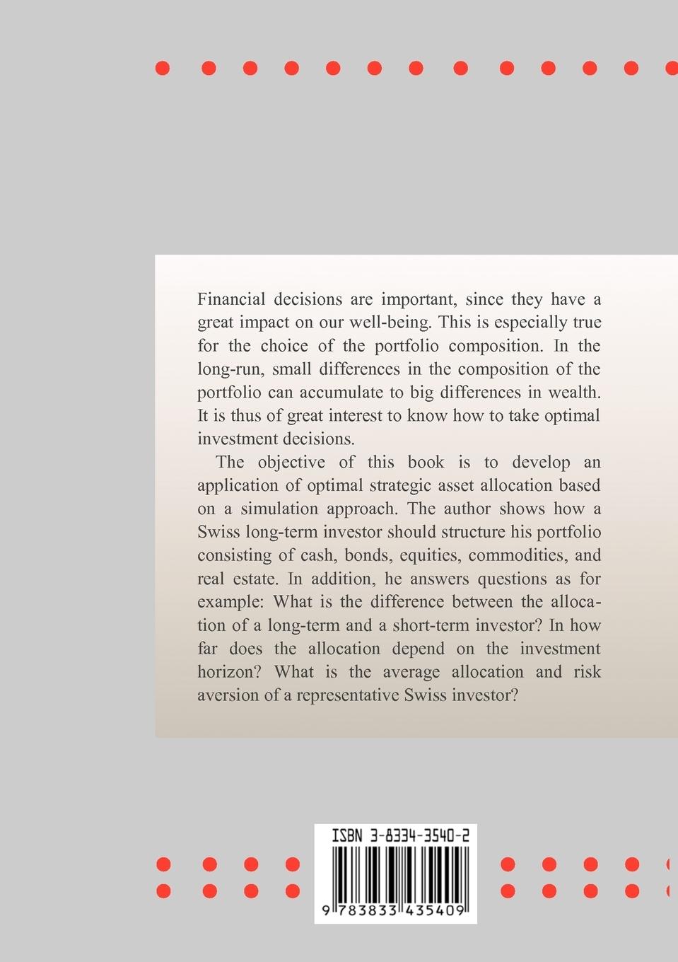 Rückseitencover Strategic Asset Allocation