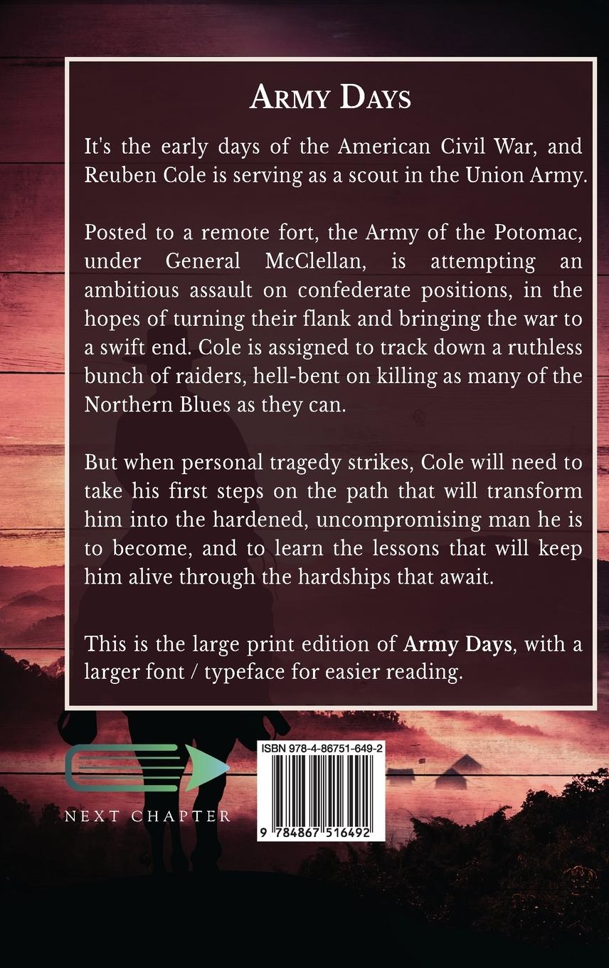 Rückseitencover Army Days