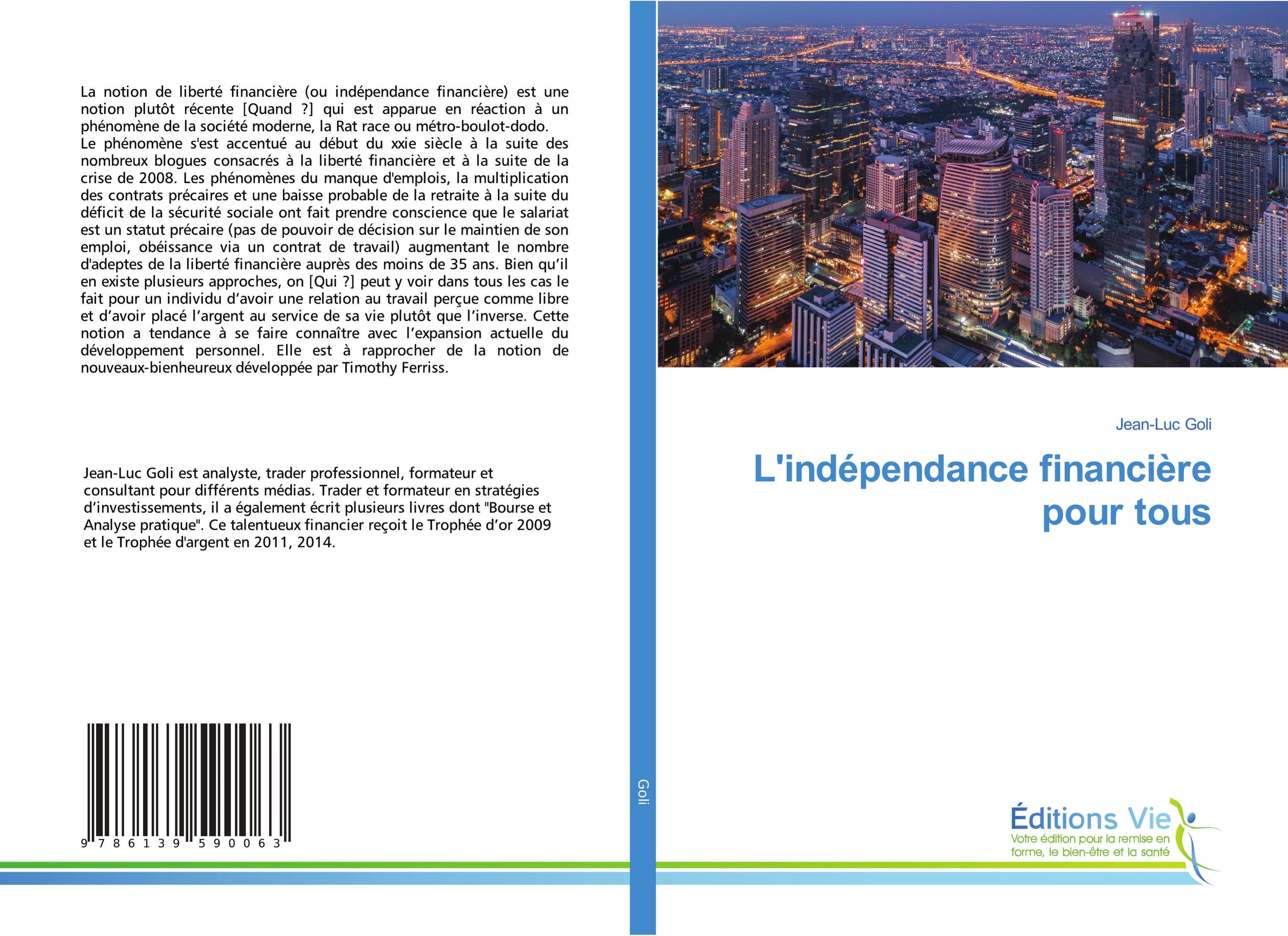 Vorderes Coverbild L'indépendance financière pour tous