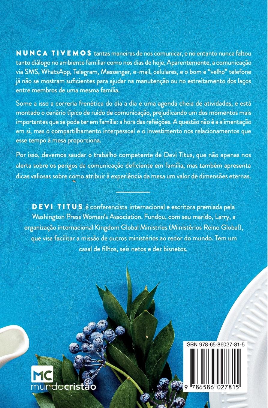 Rückseitencover A experiência da mesa (nova capa)