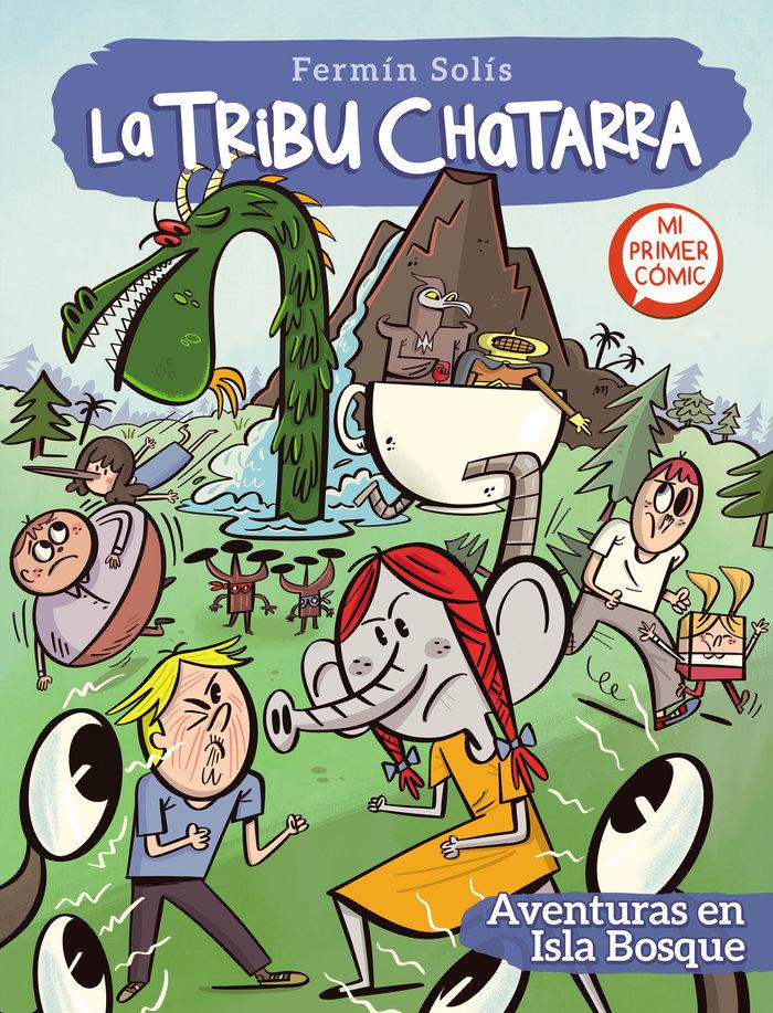 Vorderes Coverbild Aventuras en isla bosque : mi primer cómic