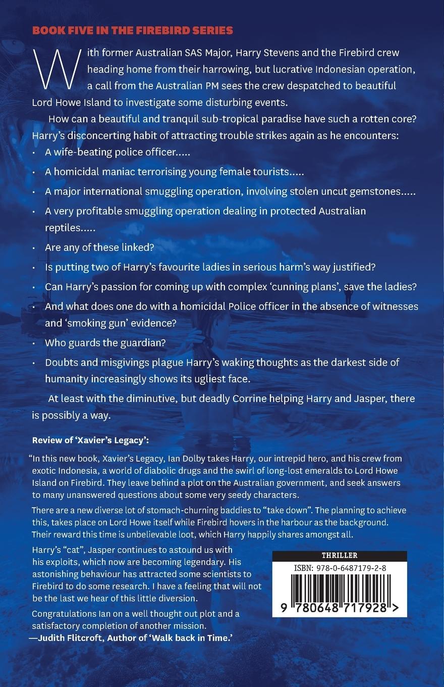 Rückseitencover Xavier's Legacy