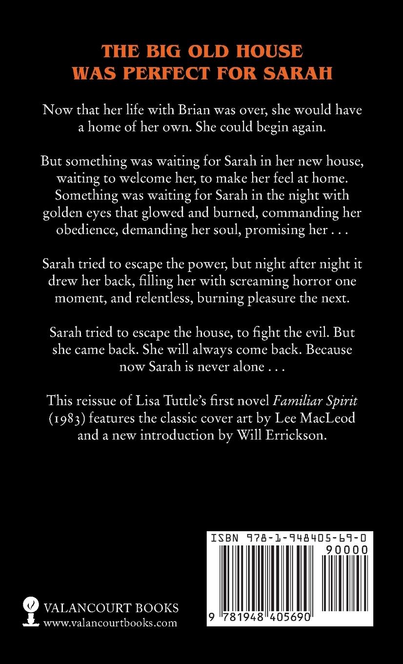 Rückseitencover Familiar Spirit (Paperbacks from Hell)