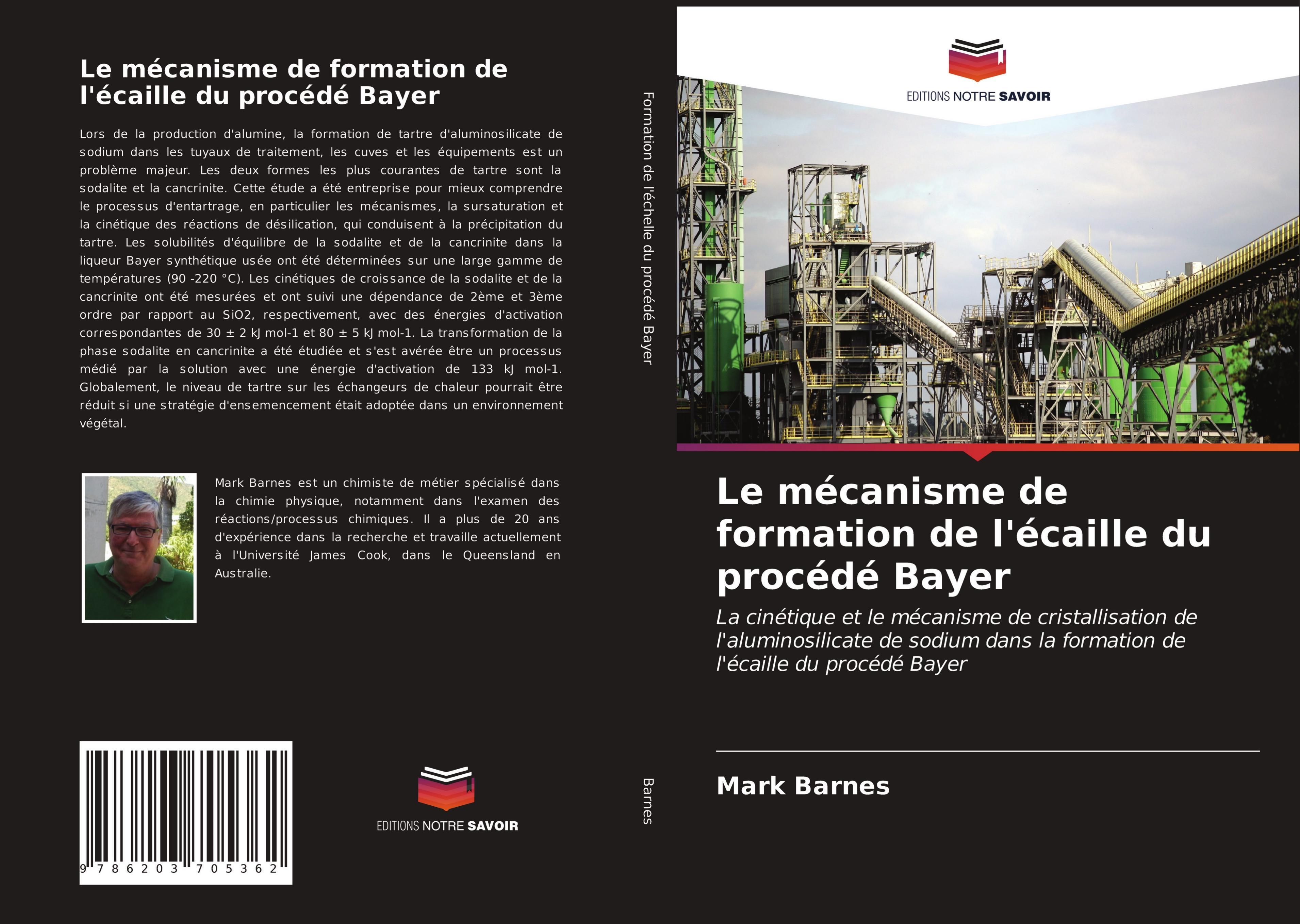 Vorderes Coverbild Le mécanisme de formation de l'écaille du procédé Bayer