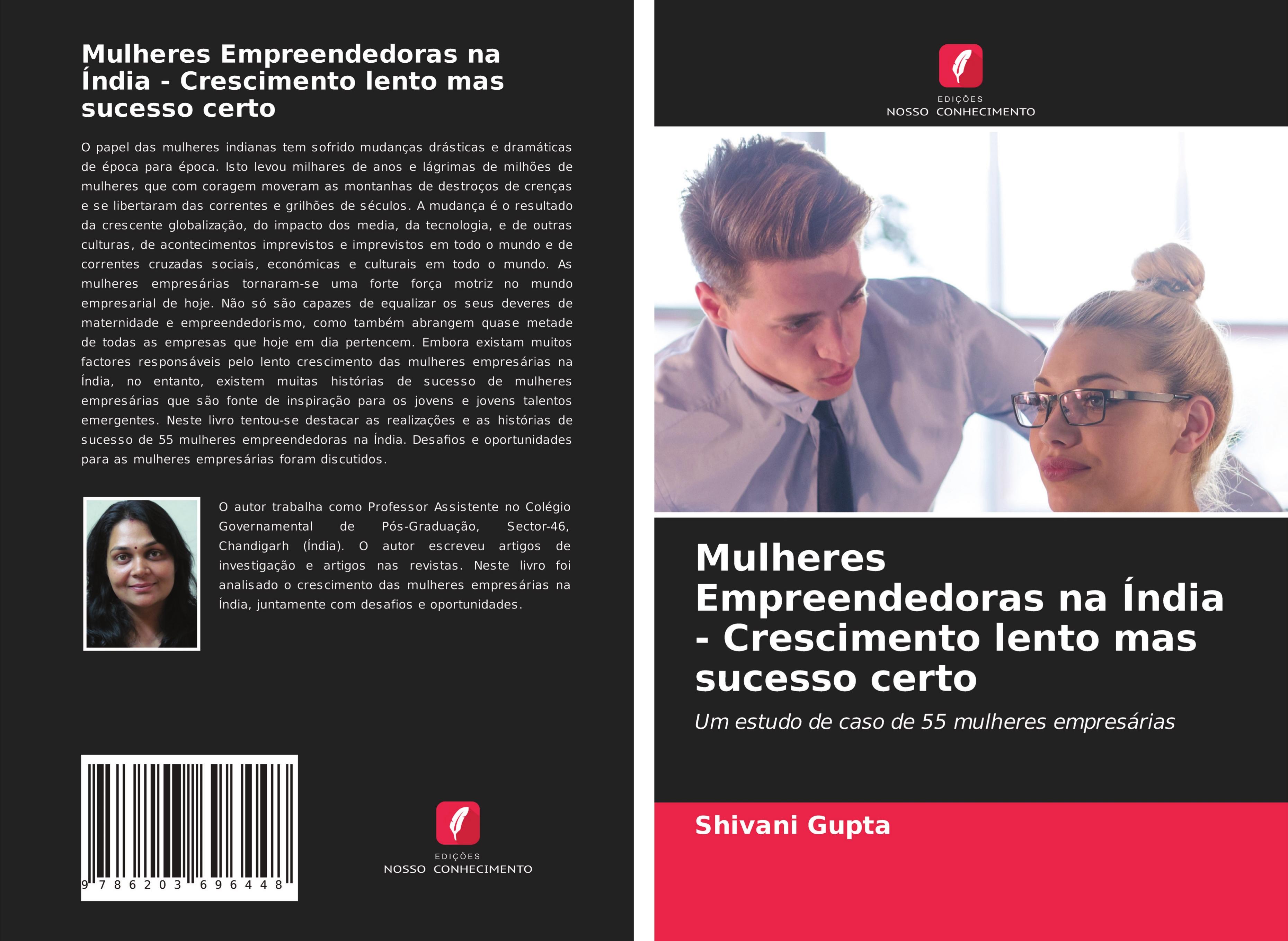 Vorderes Coverbild Mulheres Empreendedoras na Índia - Crescimento lento mas sucesso certo