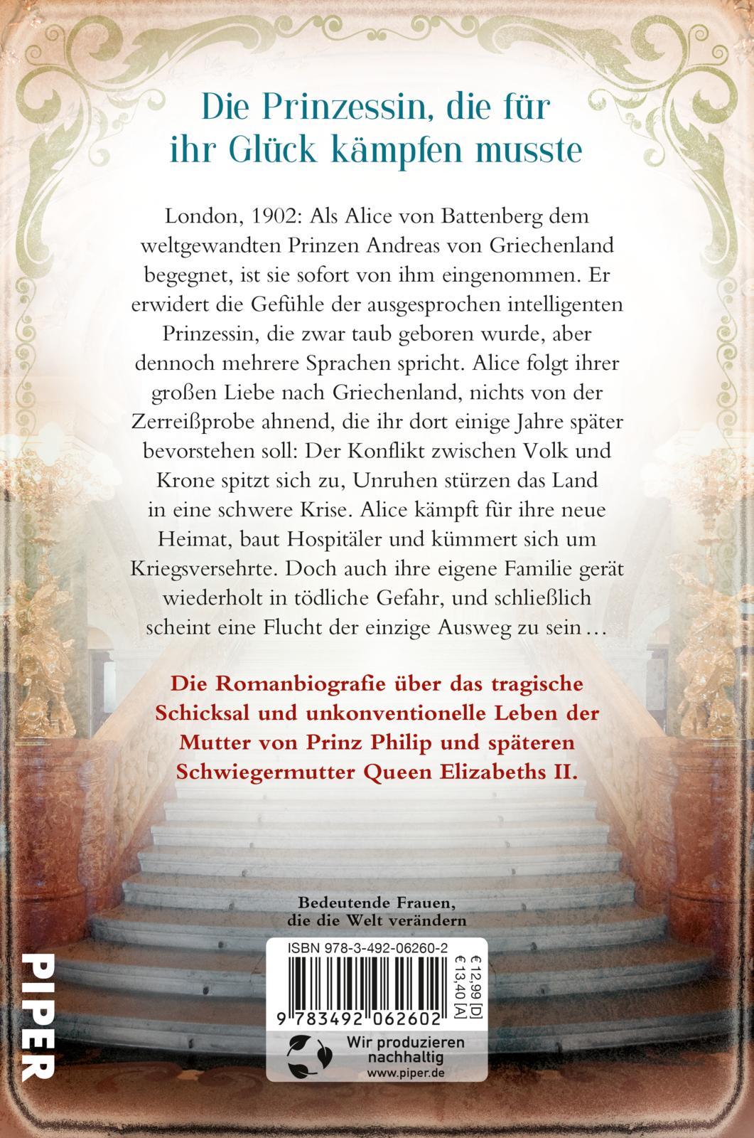 Rückseitencover Die vergessene Prinzessin