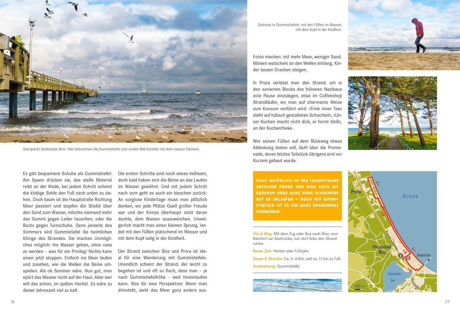 Beispielinhalt (Bild) 52 kleine & große Eskapaden auf und um Rügen