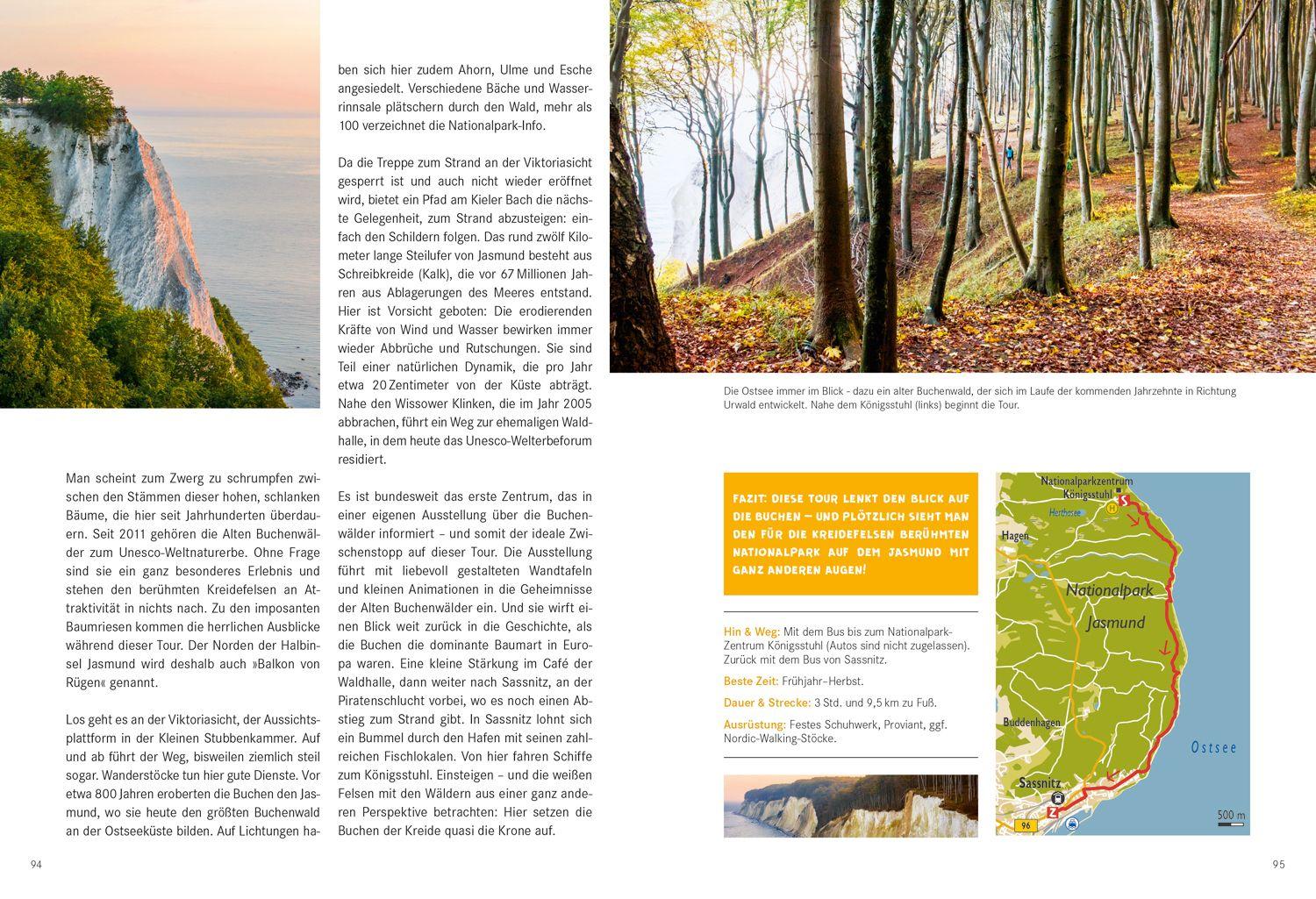 Beispielinhalt (Bild) 52 kleine & große Eskapaden auf und um Rügen