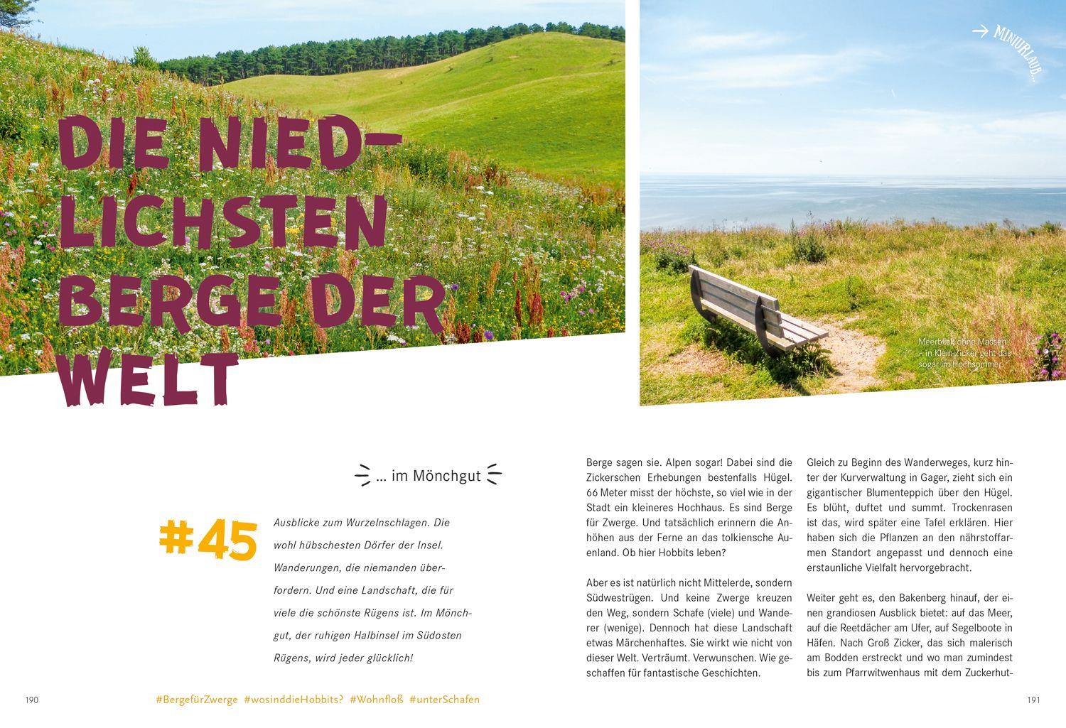 Beispielinhalt (Bild) 52 kleine & große Eskapaden auf und um Rügen