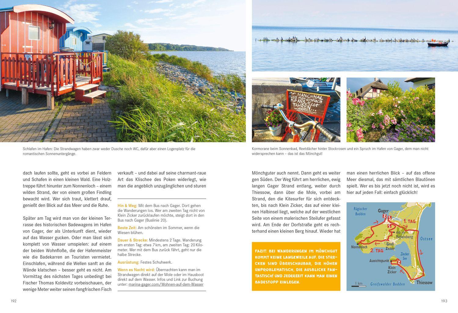 Beispielinhalt (Bild) 52 kleine & große Eskapaden auf und um Rügen