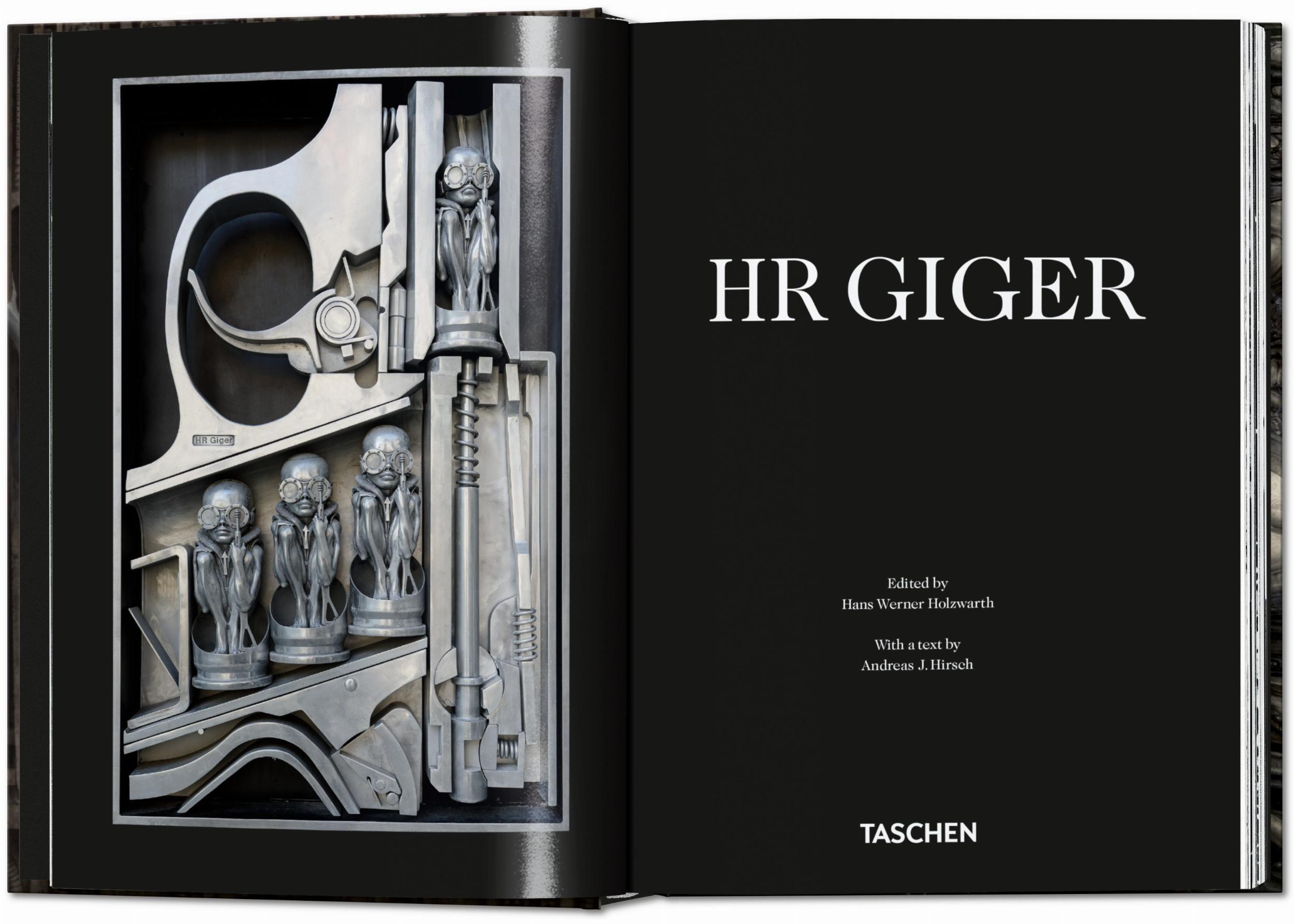 Beispielinhalt (Bild) HR Giger. 40th Ed.