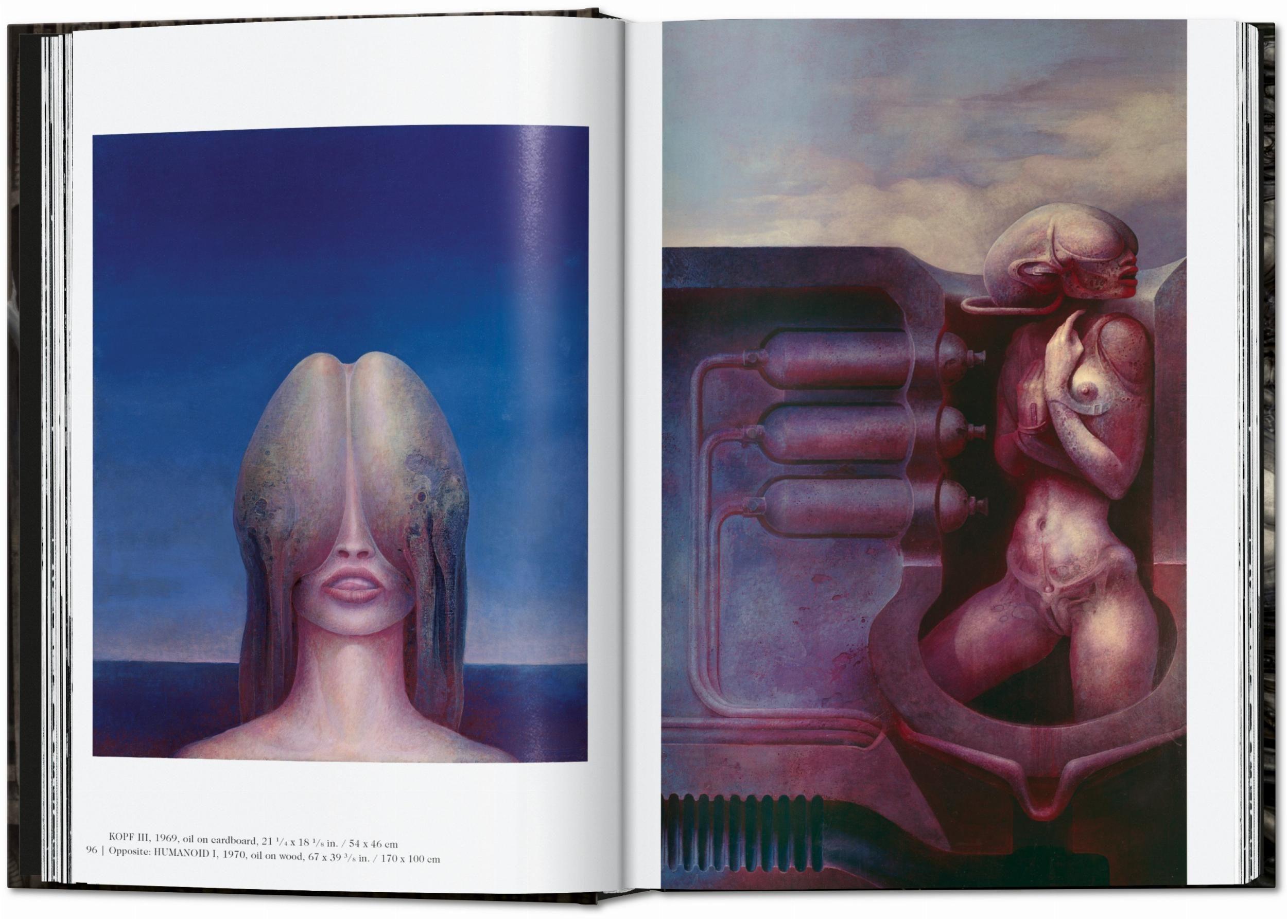 Beispielinhalt (Bild) HR Giger. 40th Ed.