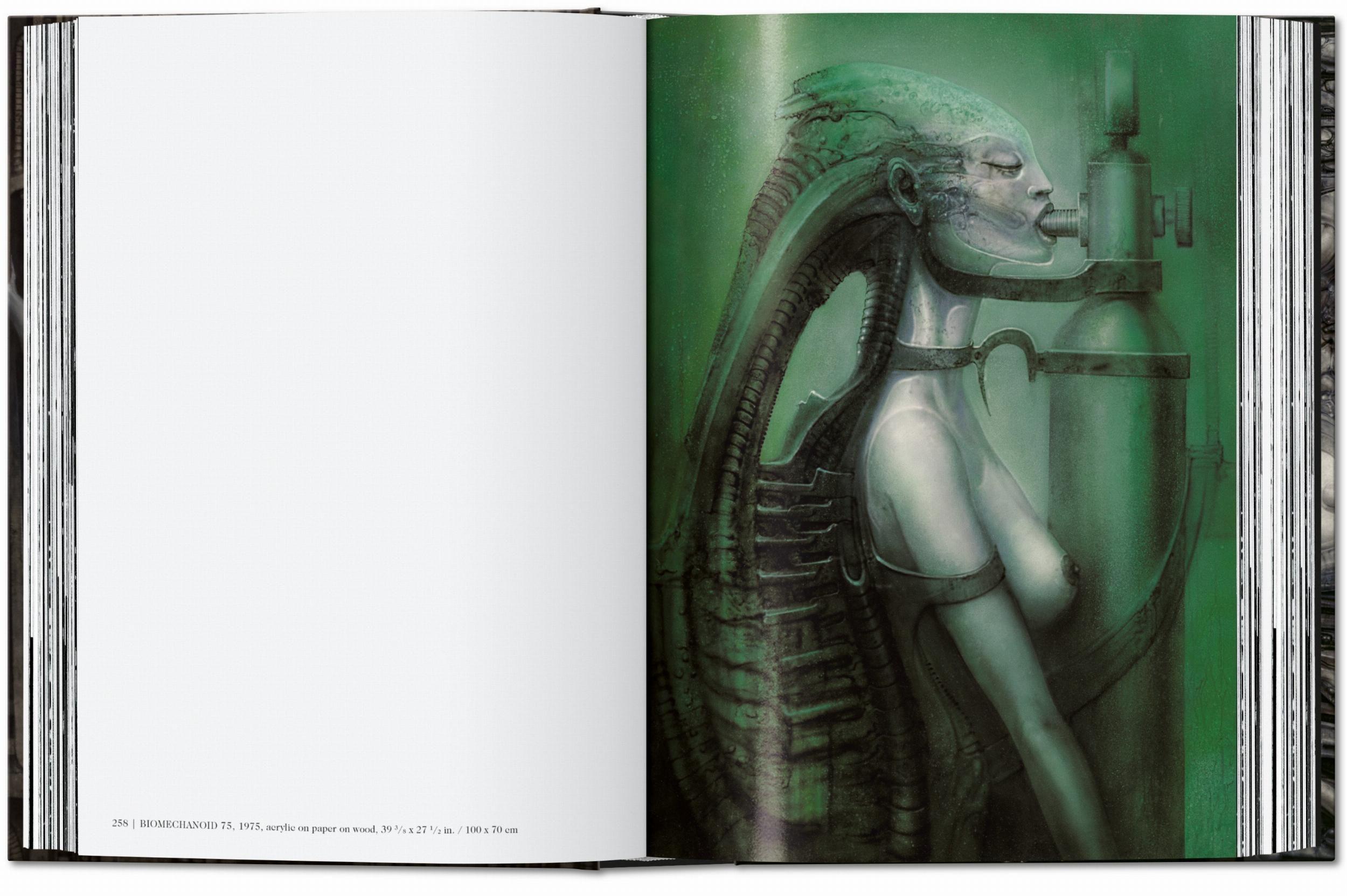 Beispielinhalt (Bild) HR Giger. 40th Ed.
