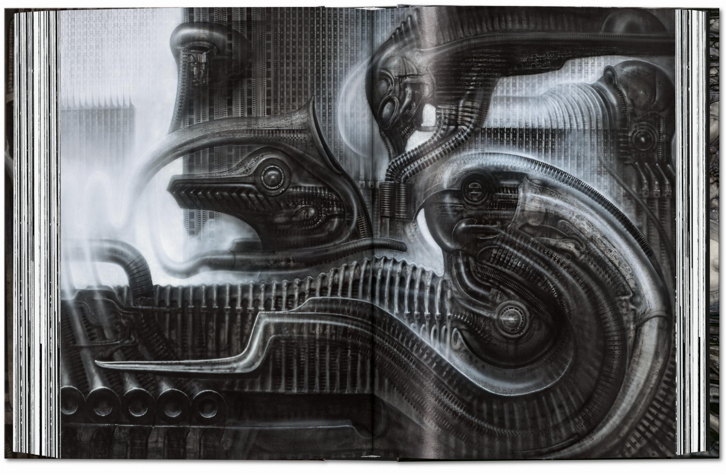Beispielinhalt (Bild) HR Giger. 40th Ed.