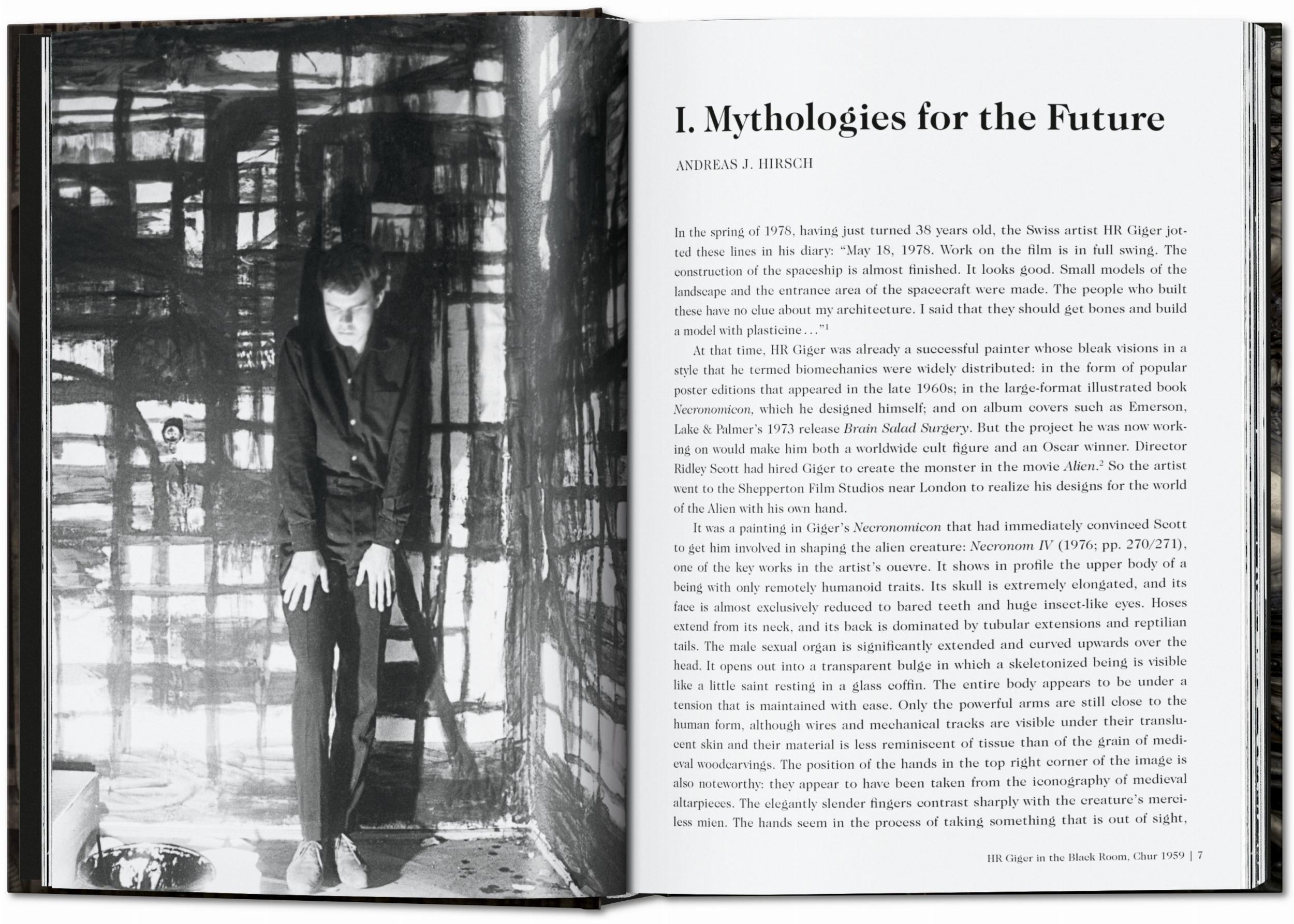 Beispielinhalt (Bild) HR Giger. 40th Ed.