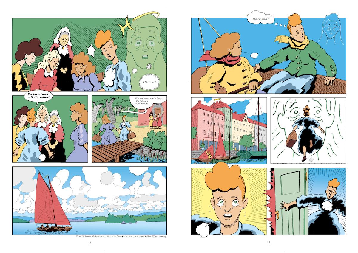 Beispielinhalt (Bild) Die 5 Leben der Hilma af Klint