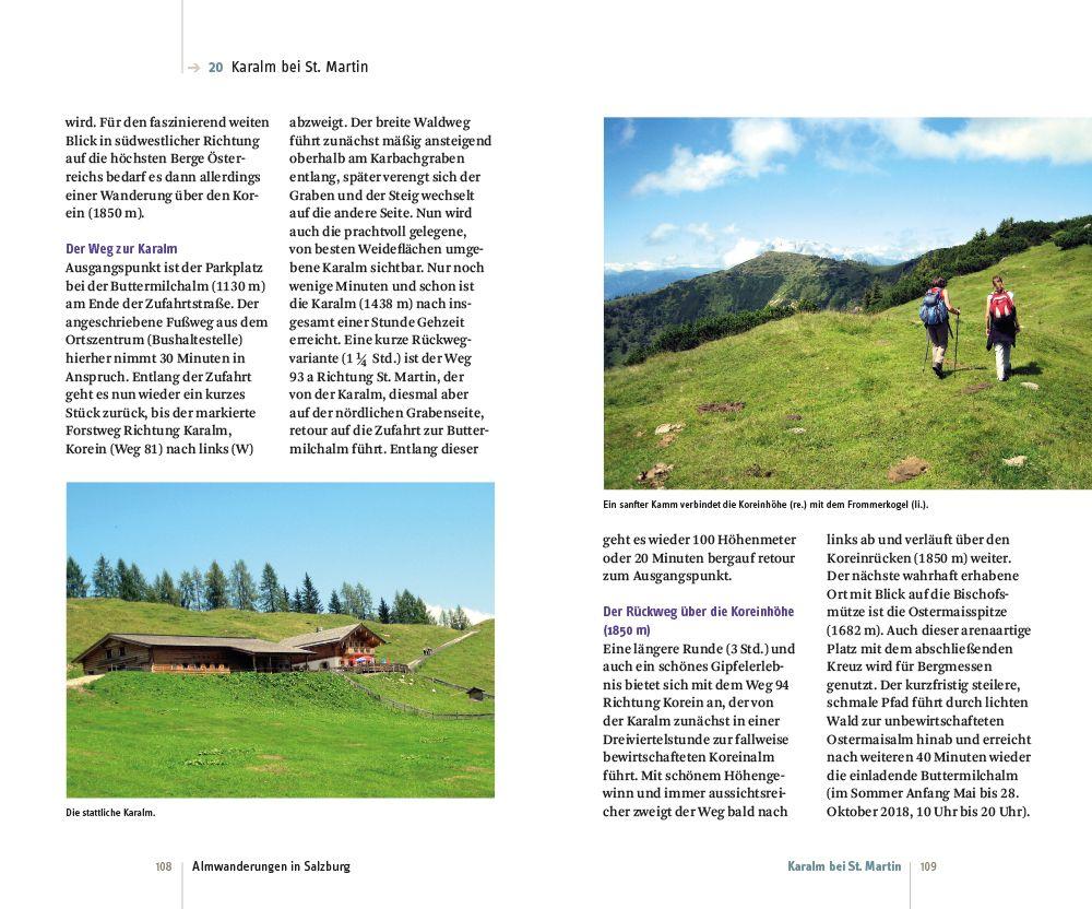 Beispielinhalt (Bild) Almwanderungen in Salzburg