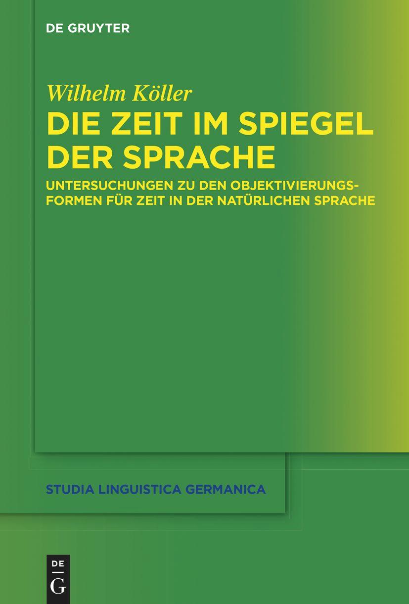 Vorderes Coverbild Die Zeit im Spiegel der Sprache