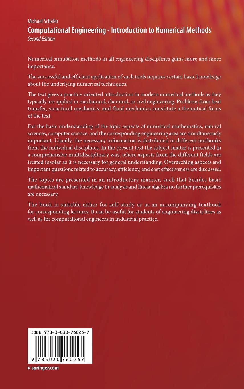 Rückseitencover Computational Engineering - Introduction to Numerical Methods