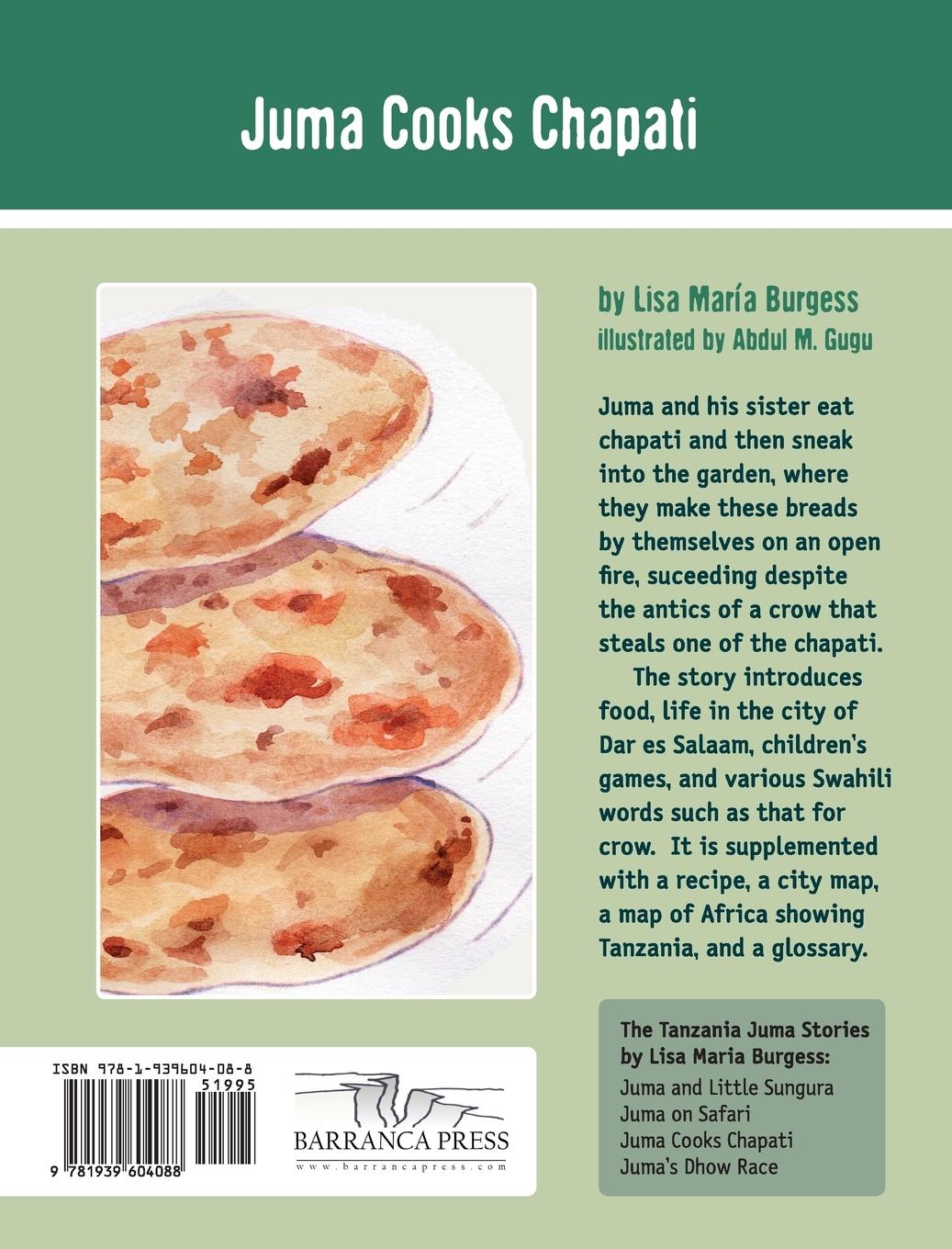 Rückseitencover Juma Cooks Chapati