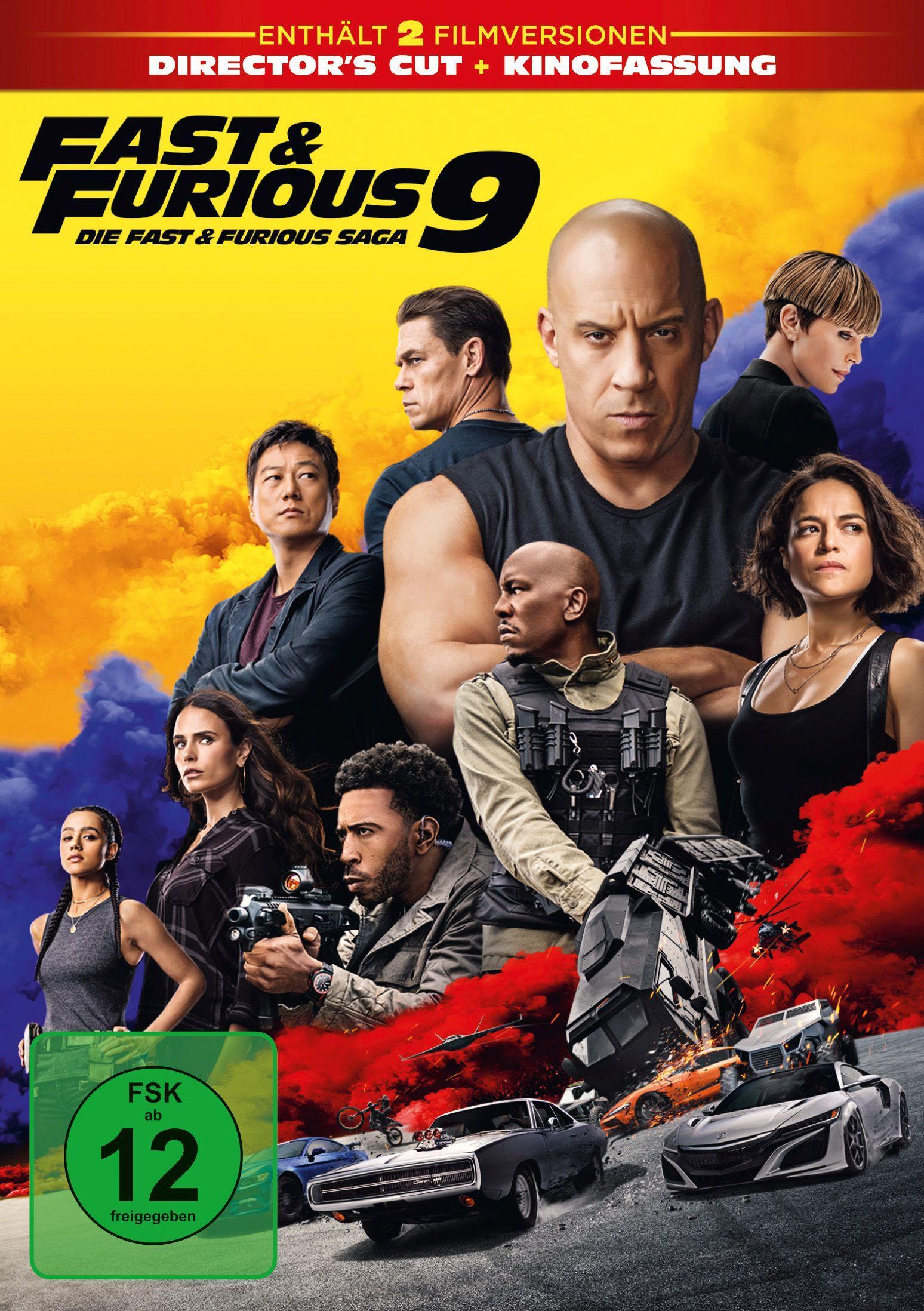 Vorderes Coverbild Fast & Furious 9