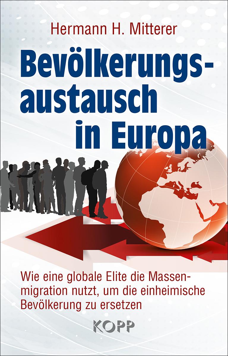 Vorderes Coverbild Bevölkerungsaustausch in Europa
