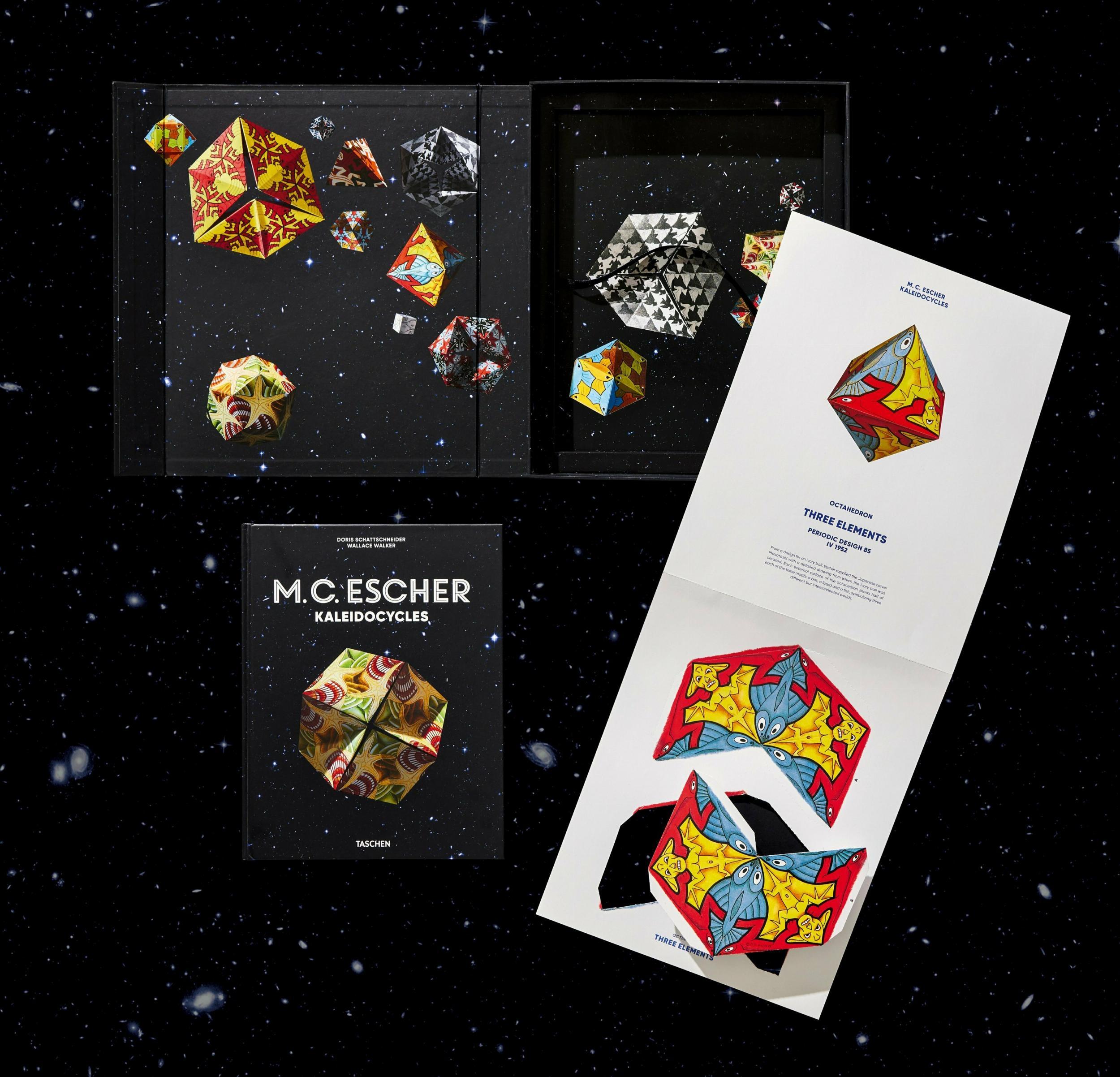 Beispielinhalt (Bild) M.C. Escher. Kaleidocycles