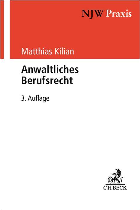 Vorderes Coverbild Anwaltliches Berufsrecht