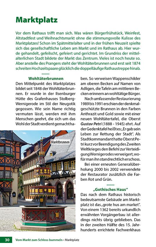 Beispielinhalt (Bild) Wernigerode - Der Stadtführer
