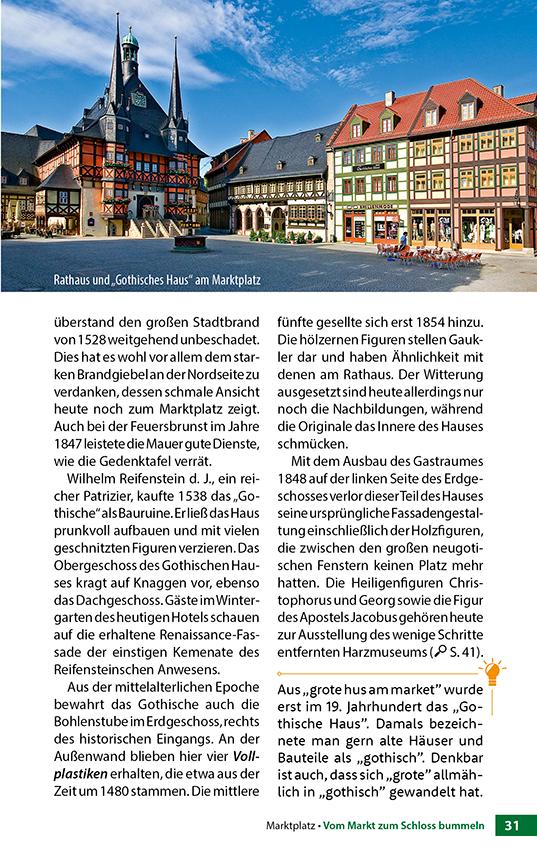 Beispielinhalt (Bild) Wernigerode - Der Stadtführer