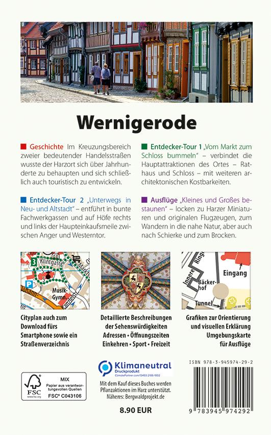 Rückseitencover Wernigerode - Der Stadtführer