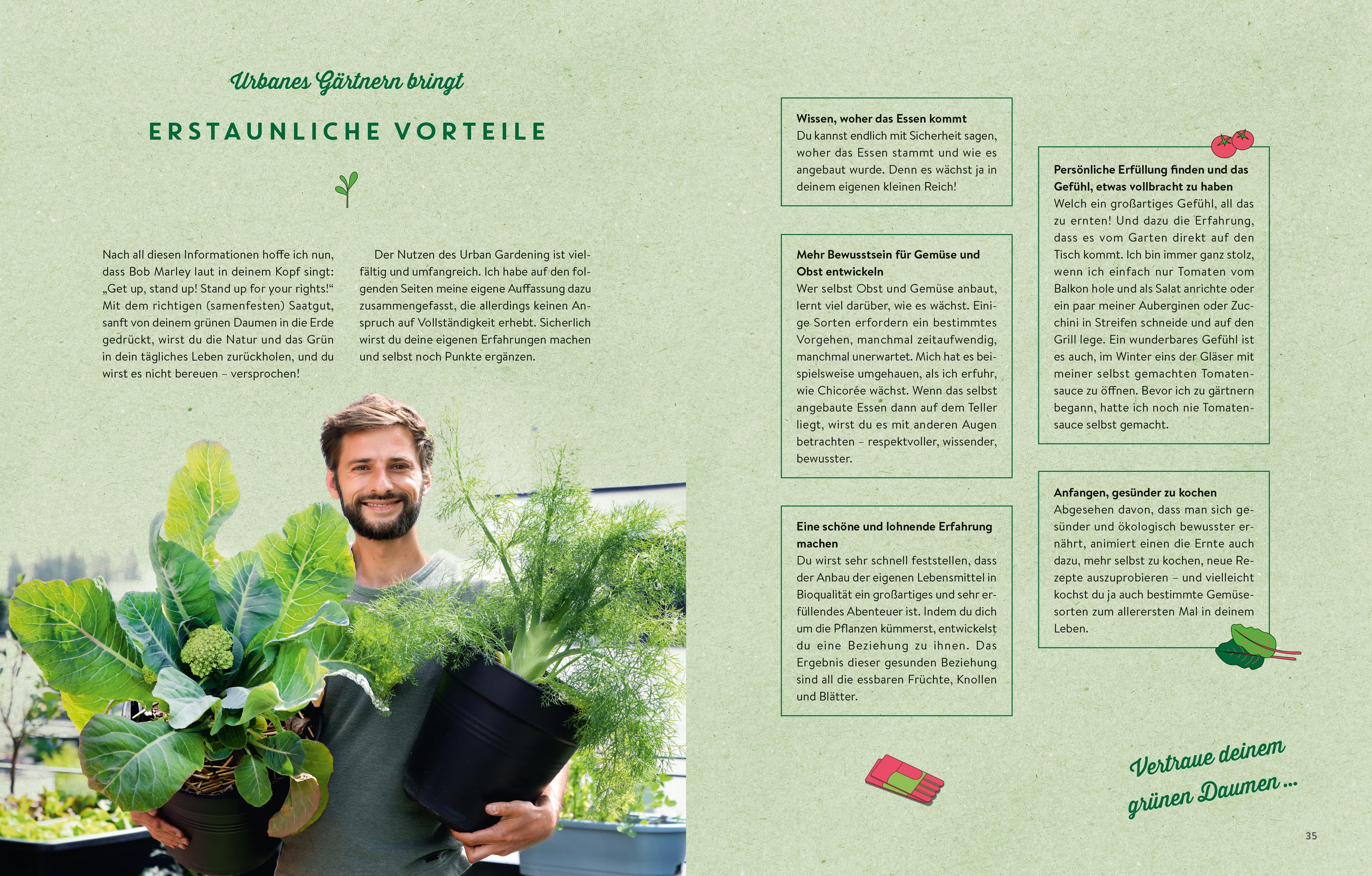 Beispielinhalt (Bild) The Frenchie Gardener