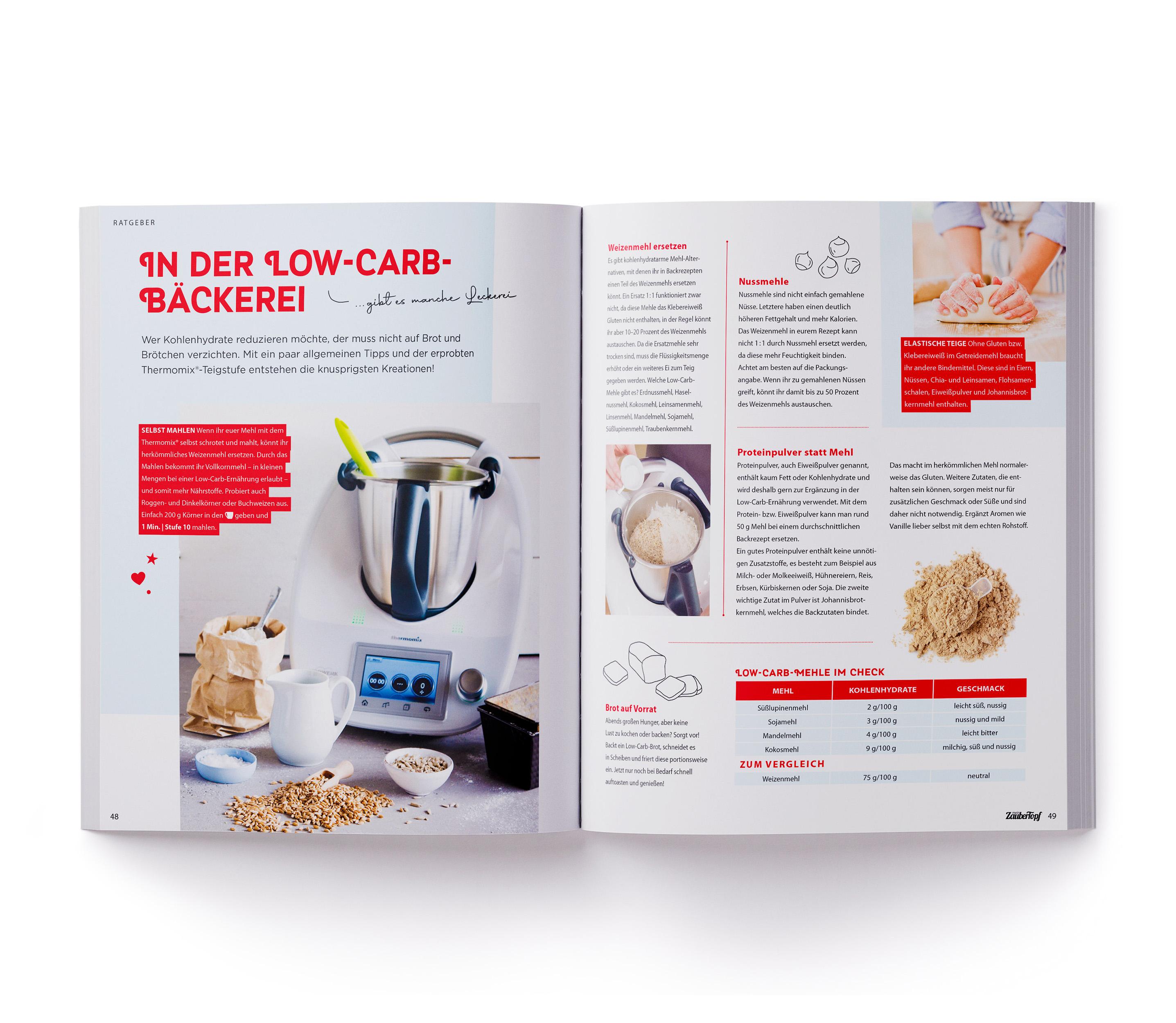 Beispielinhalt (Bild) mein ZauberTopf Einfach lecker! Abnehmen mit LOW CARB