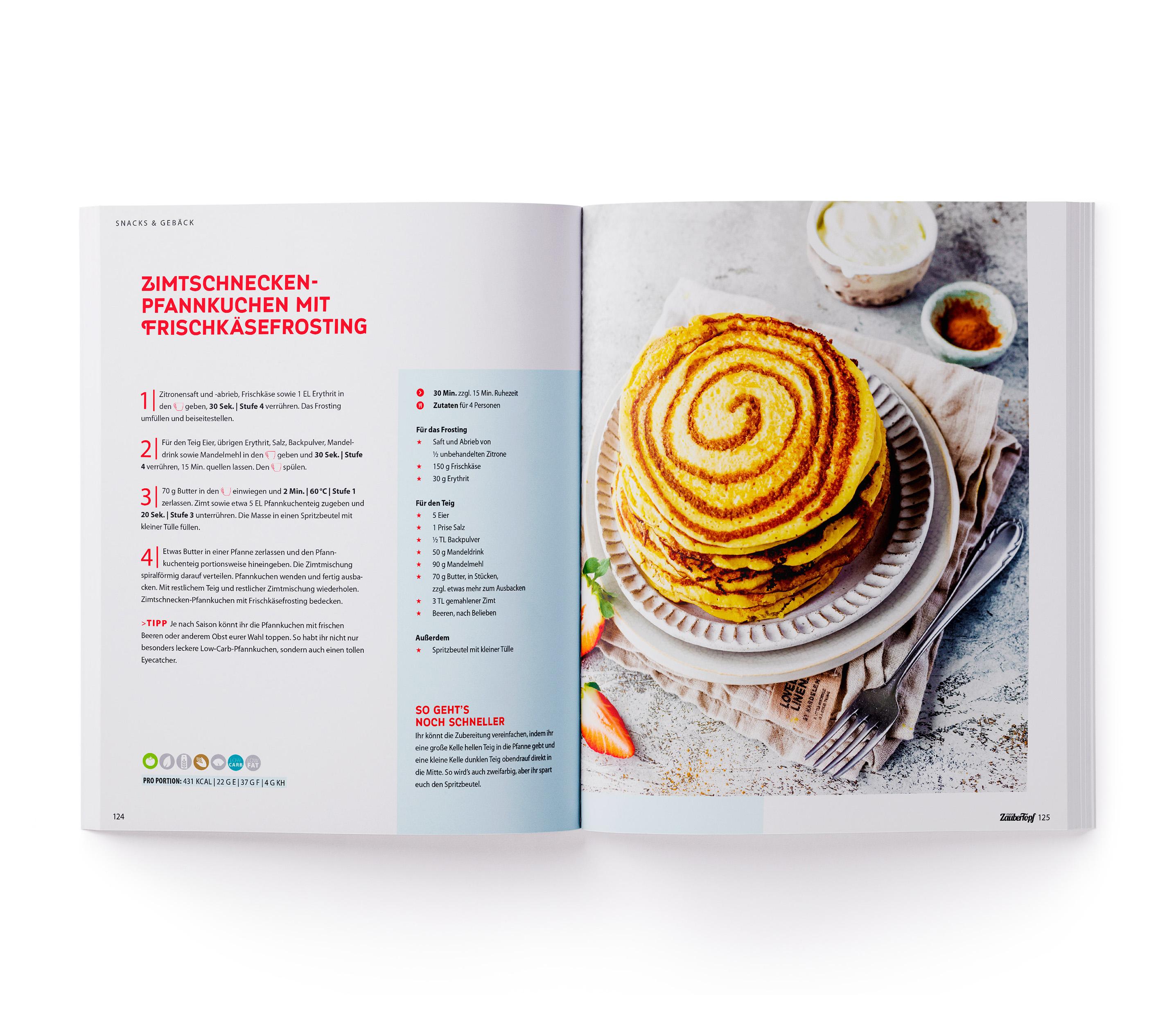 Beispielinhalt (Bild) mein ZauberTopf Einfach lecker! Abnehmen mit LOW CARB