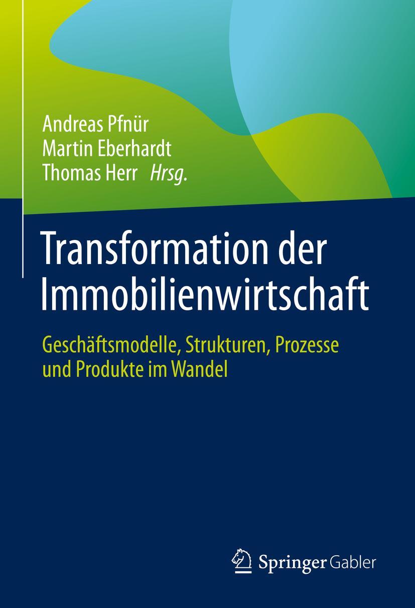 Vorderes Coverbild Transformation der Immobilienwirtschaft