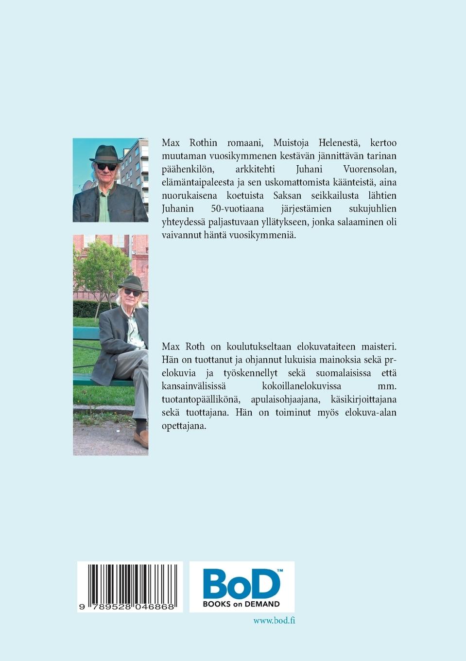 Rückseitencover Muistoja Helenestä