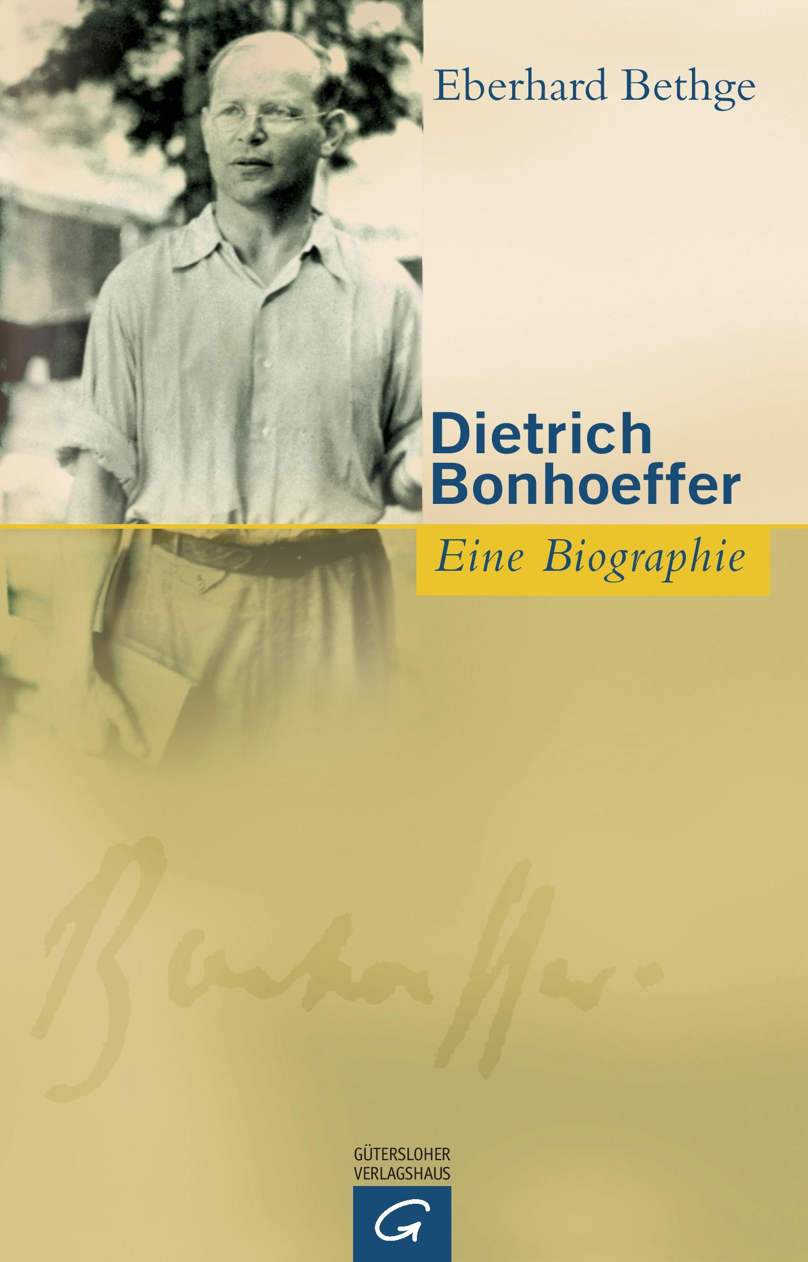 Vorderes Coverbild Dietrich Bonhoeffer
